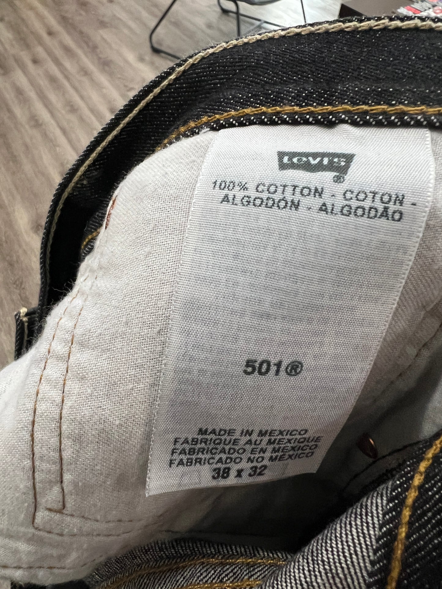 (Mens 38x32) Levis 501 Denim Jeans