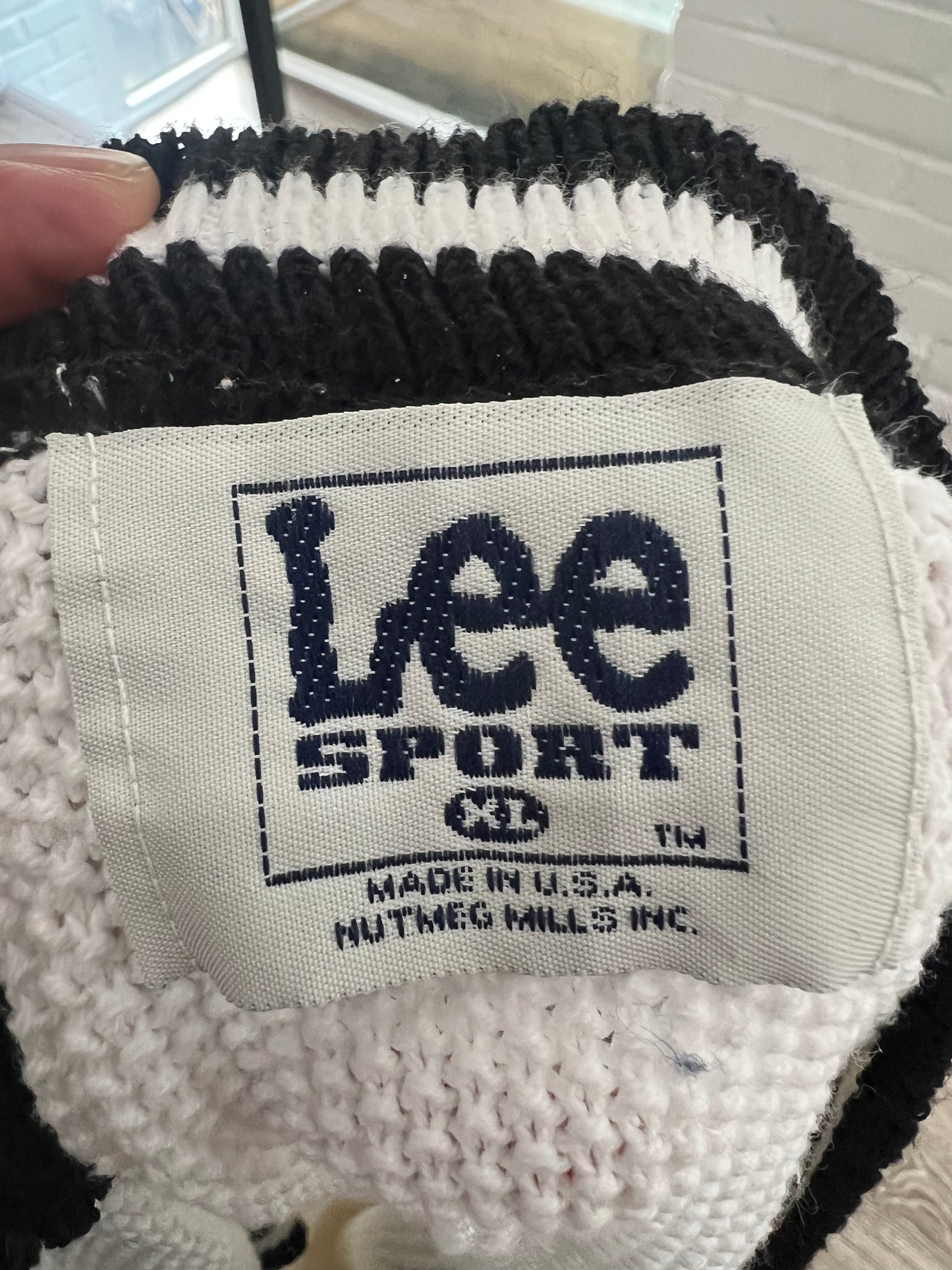 (Mens XL) 90s Chicago White Sox V-Neck Sweater