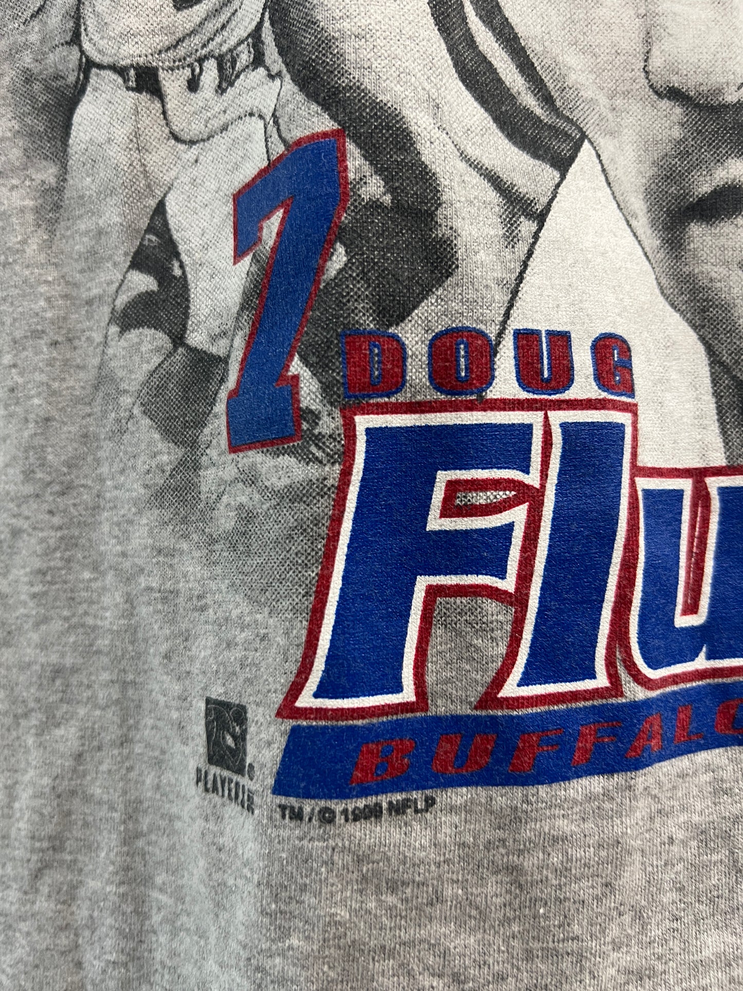 (Mens Large) 1999 Doug Flutie Buffalo Bills Shirt
