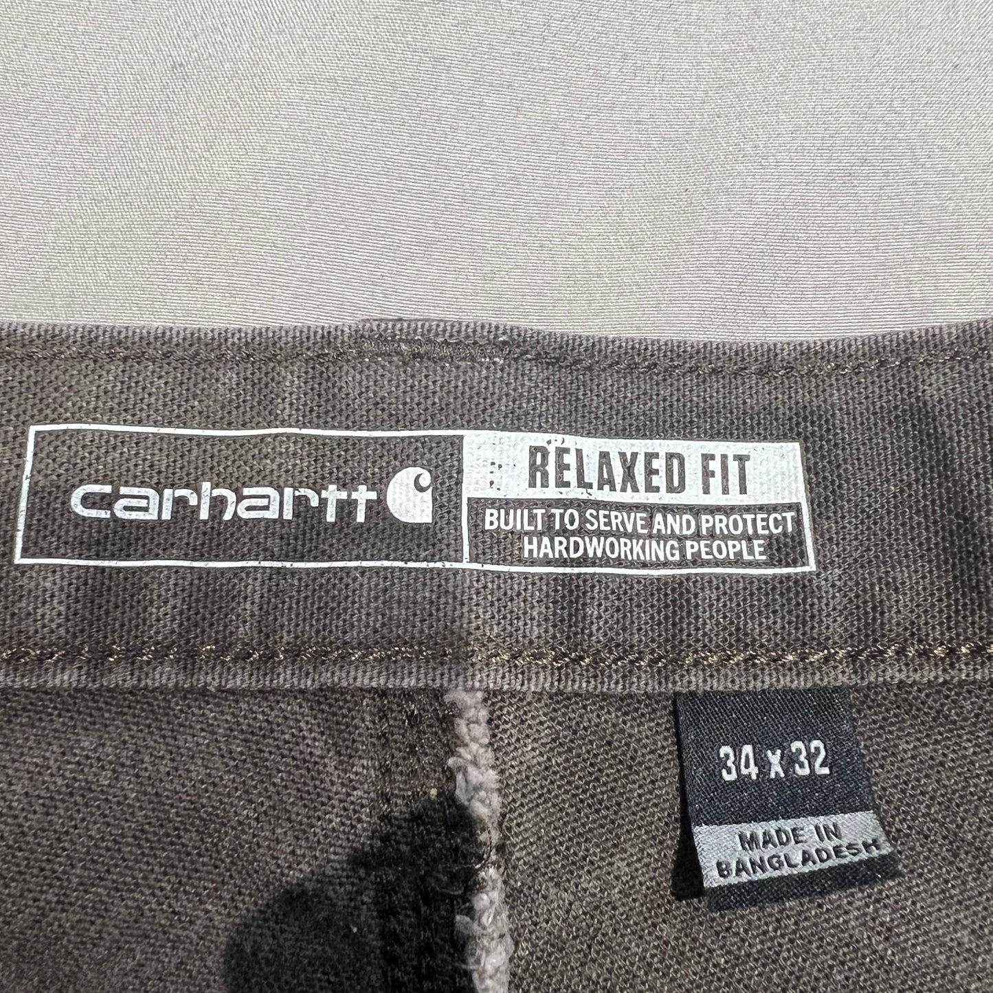 (Mens 34x32) Carhartt Double Knee Pants