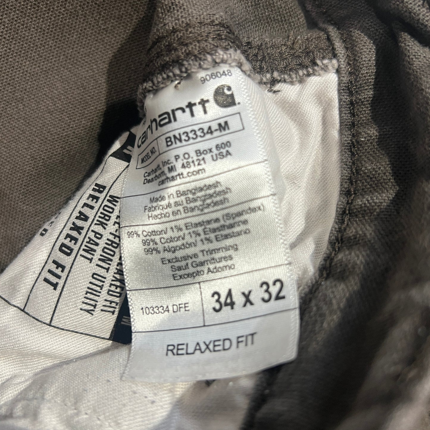 (Mens 34x32) Carhartt Double Knee Pants
