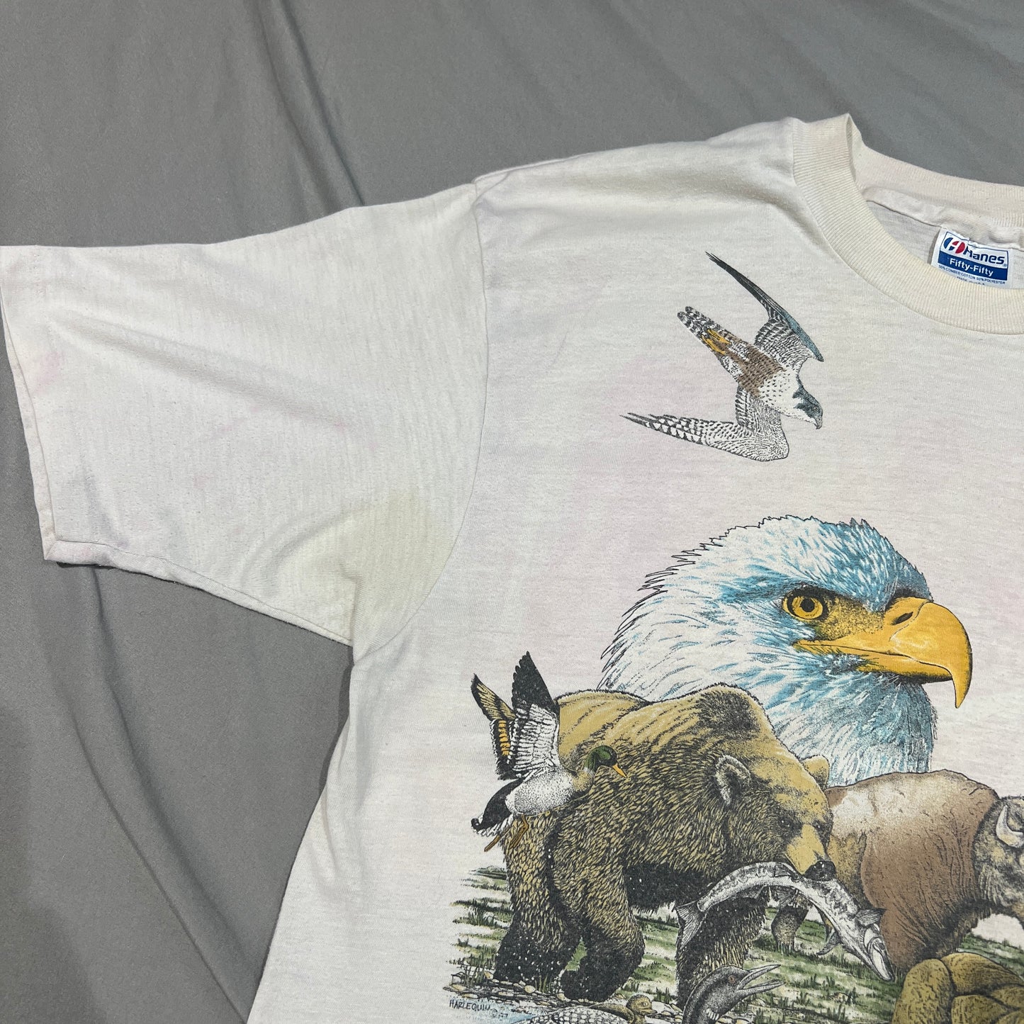 (Womans XL) 90s Brookfield Zoo Animal Shirt