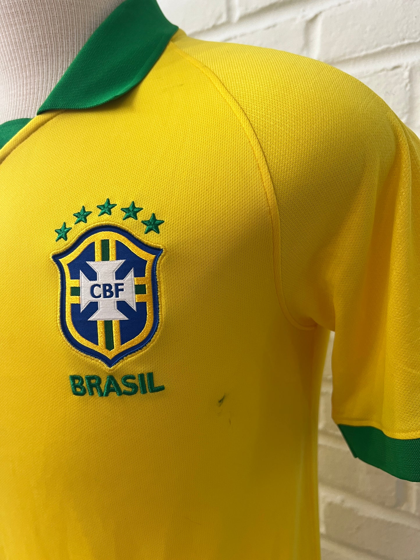 (Mens Small) Brazil Nike Soccer Jersey