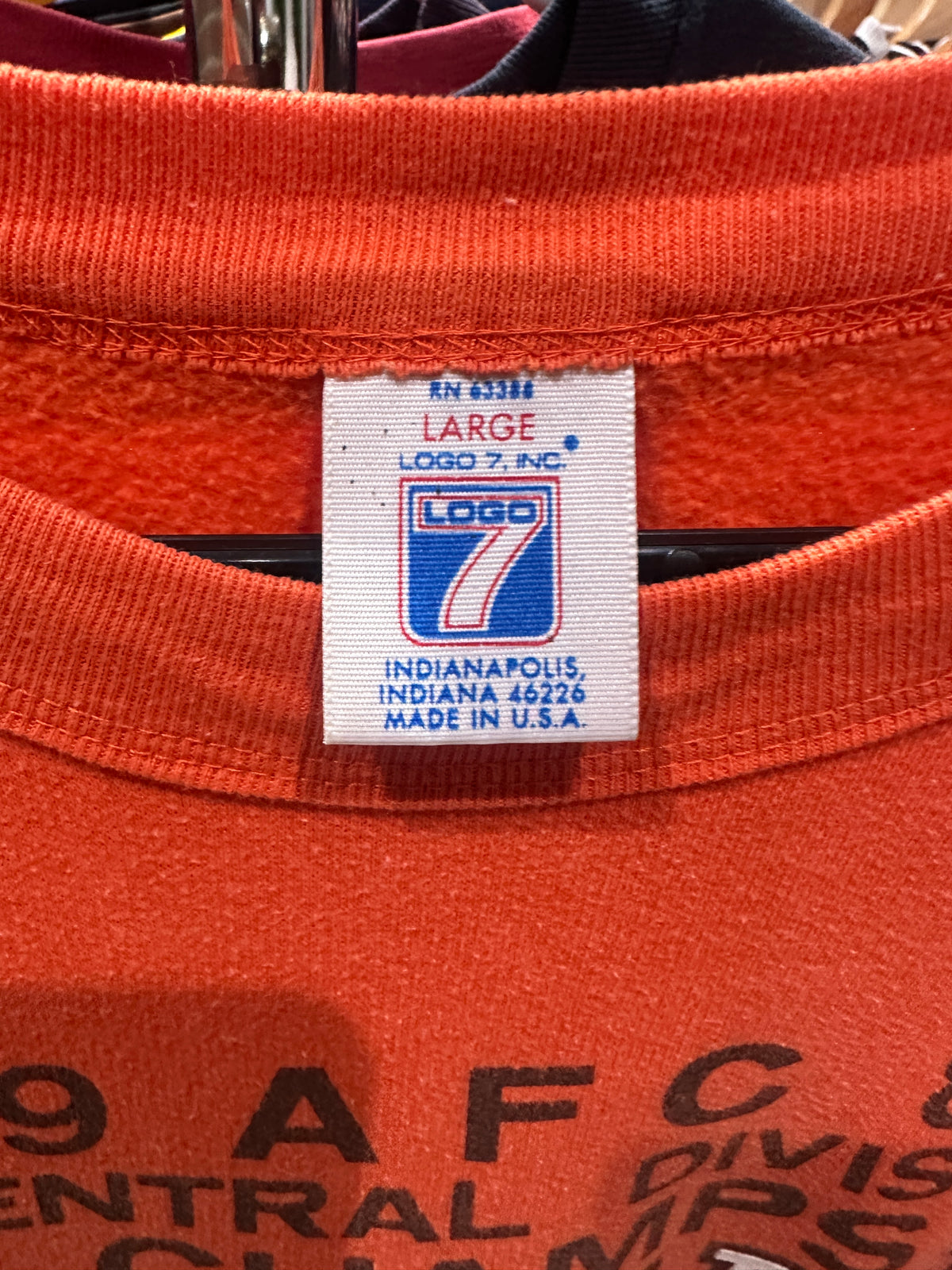 (Mens Medium) 1987 Cleveland Browns Sweater 007