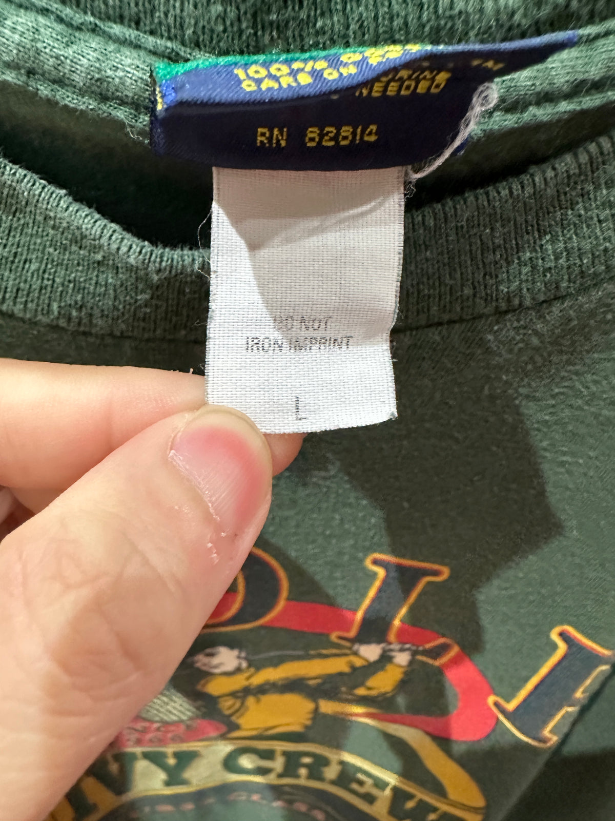 (Mens Large) 90s Ivy Crew Golf Shirt 007