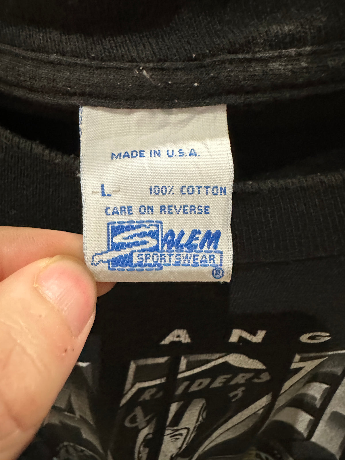 (Mens Large) 1995 Los Angeles Raiders Shirt 007