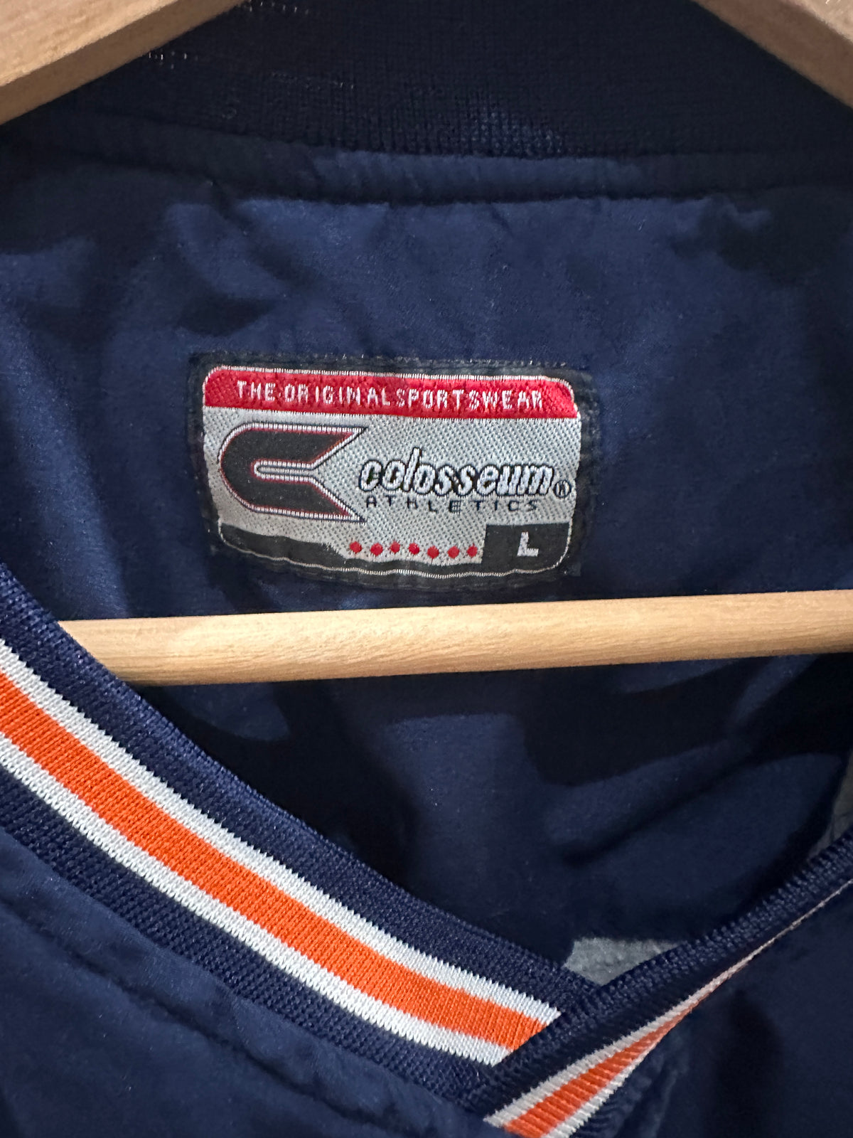 (Mens Large) University of Illinois Pull-Over Windbrearker 007