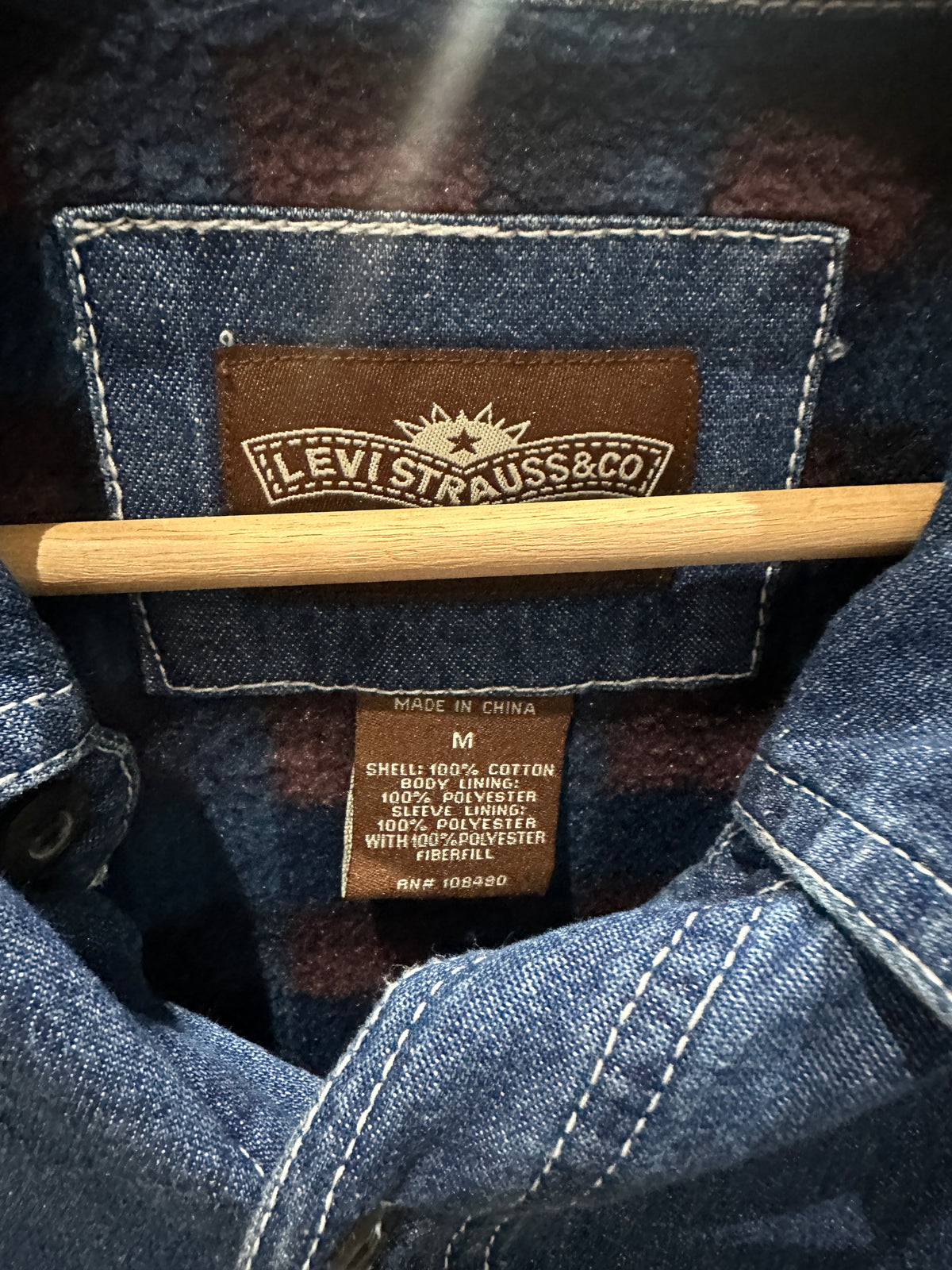 (Mens Medium) 90s Levi's Denim Jacket 007