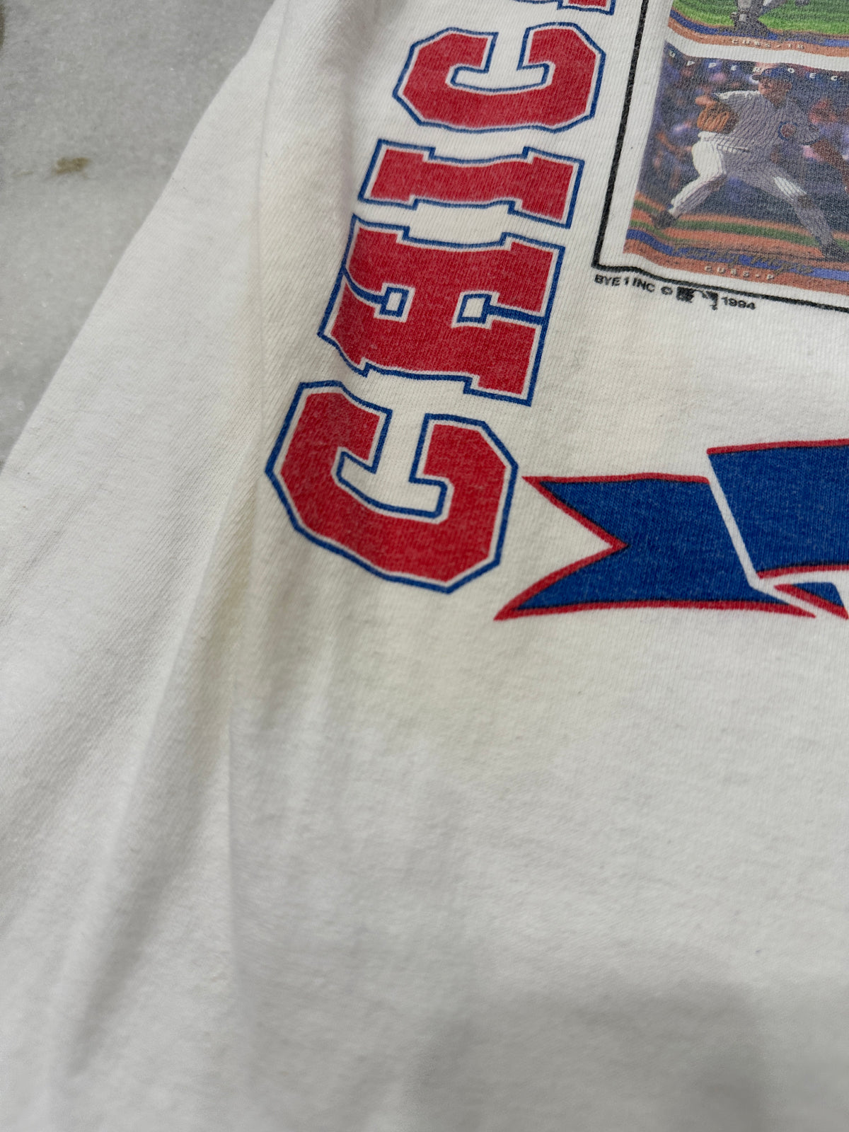 (Kids Large) 1994 Chicago Cubs Shirt 007