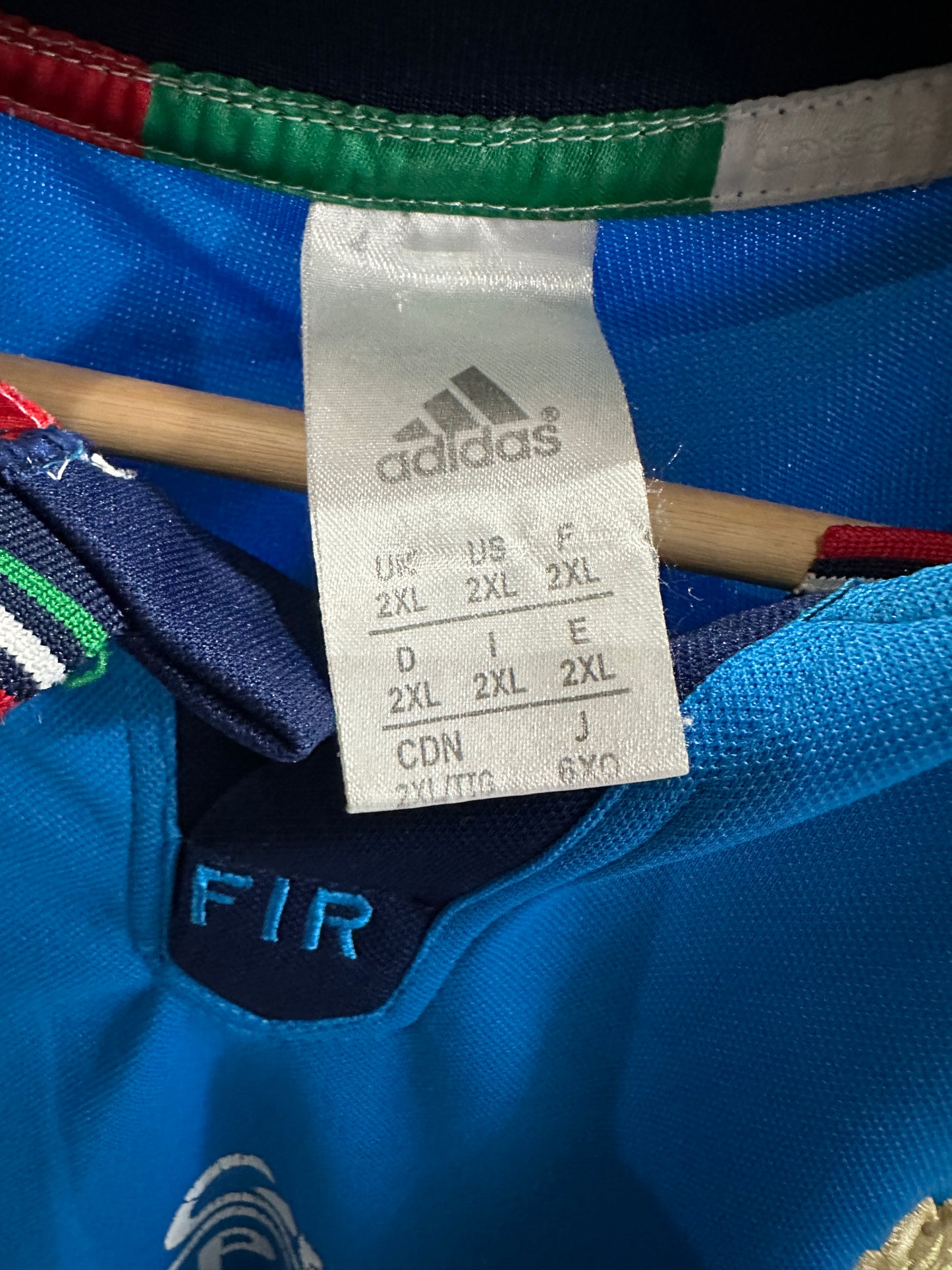 (Mens XL) Adidas Italy Soccer Jersey