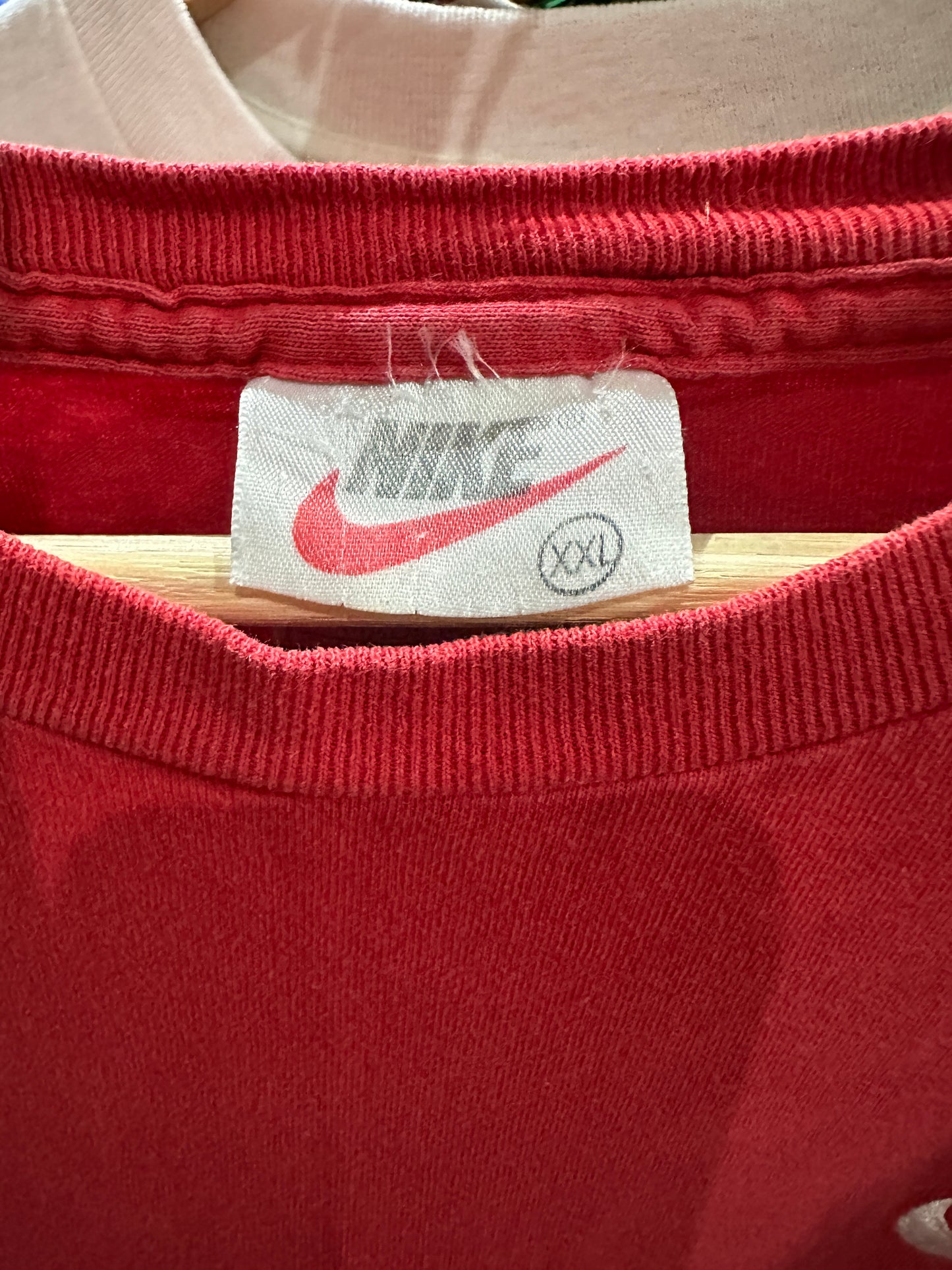 (Mens XXL) 90s Nike Red Shirt