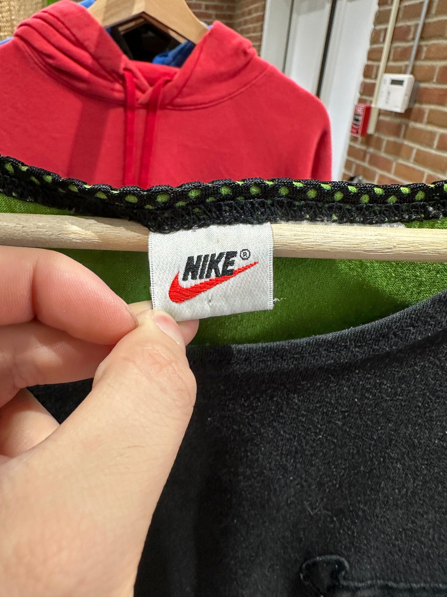 (Mens XL) 90s Nike Basketball Mesh Shirt