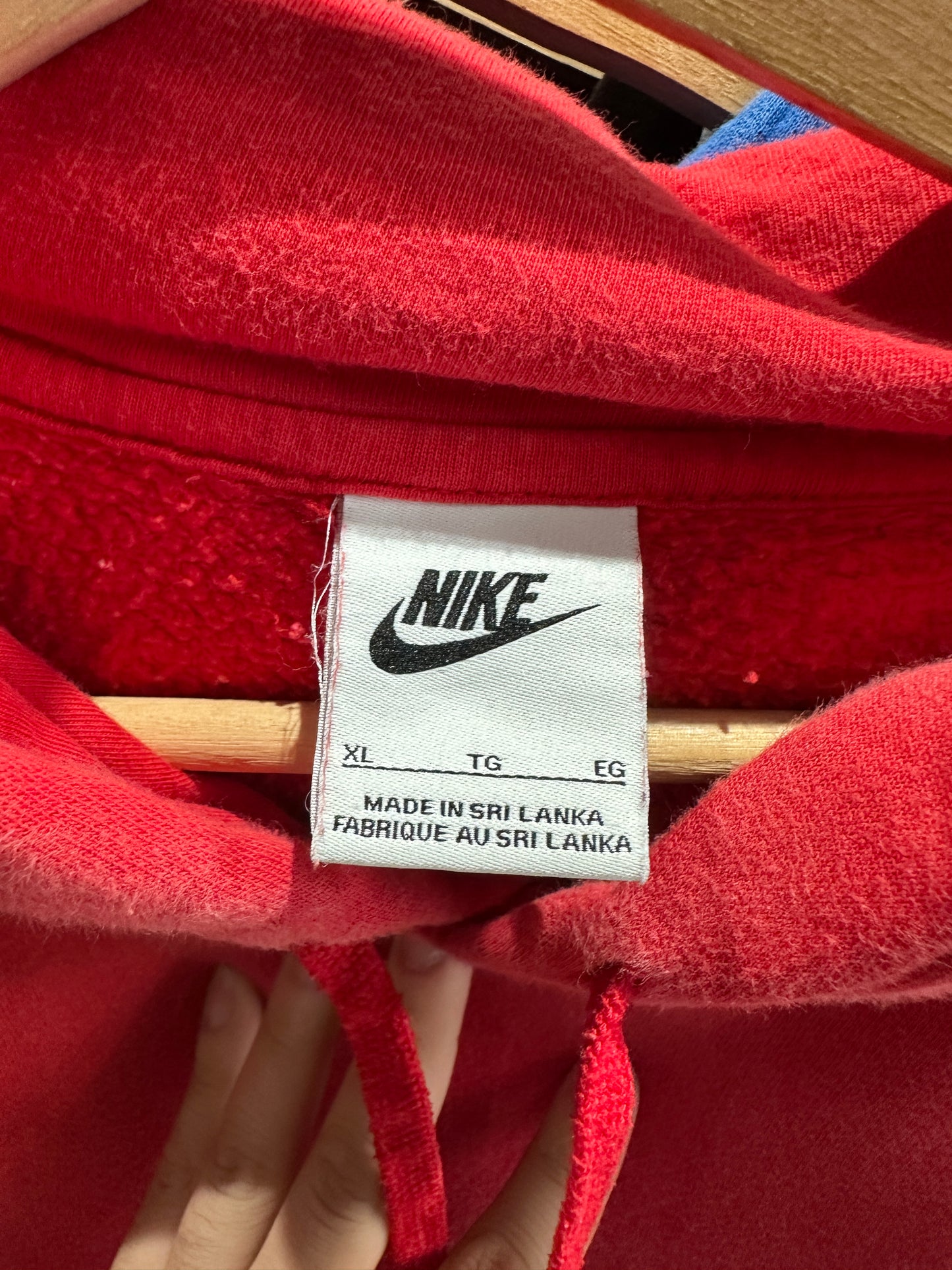 (Mens XL) Nike Red Pull-Over Sweatshirt