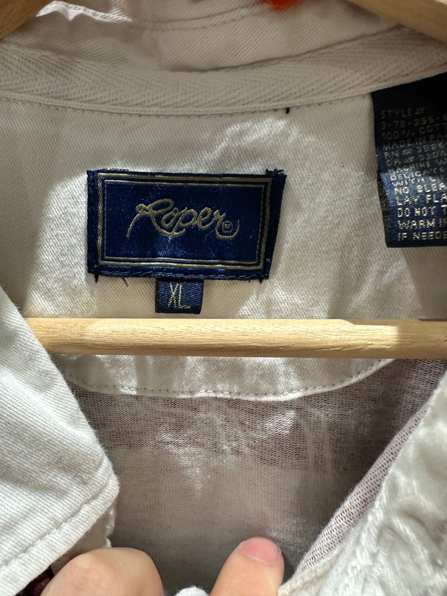 (Mens XL) Roper 'Cowboy' Rugby Shirt