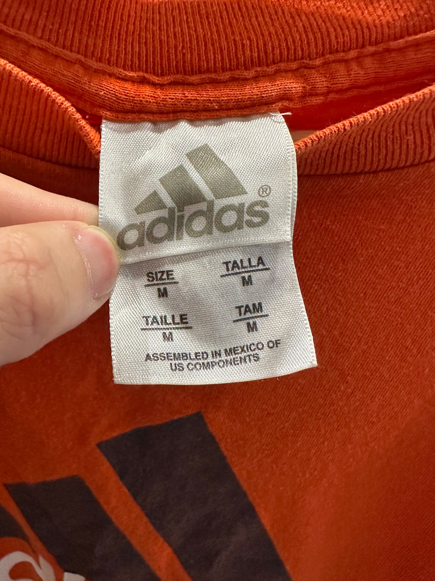 (Mens Medium) Adidas Orange Shirts