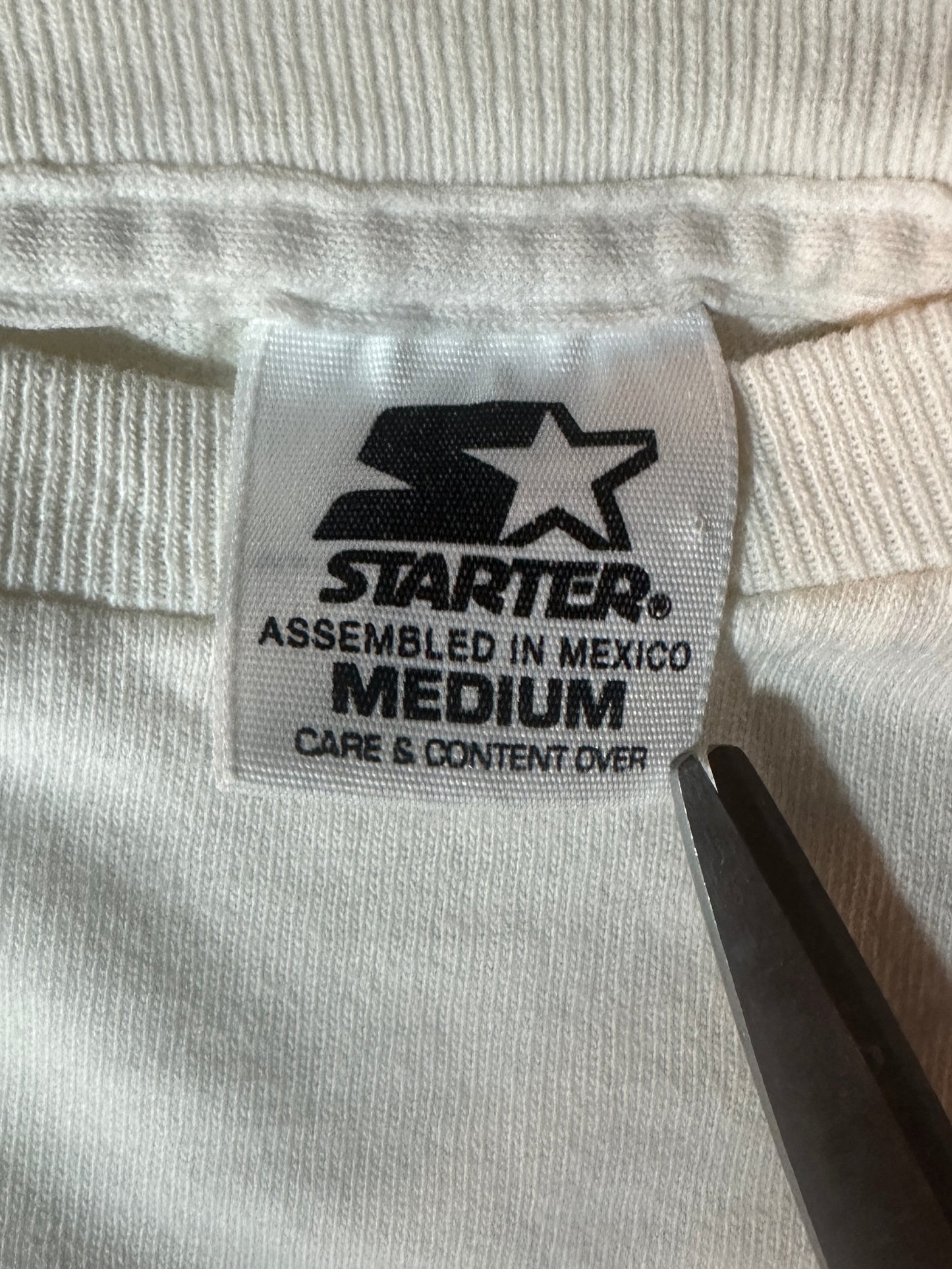 (Mens Medium) 1997 Starter Florida Marlins Shirt