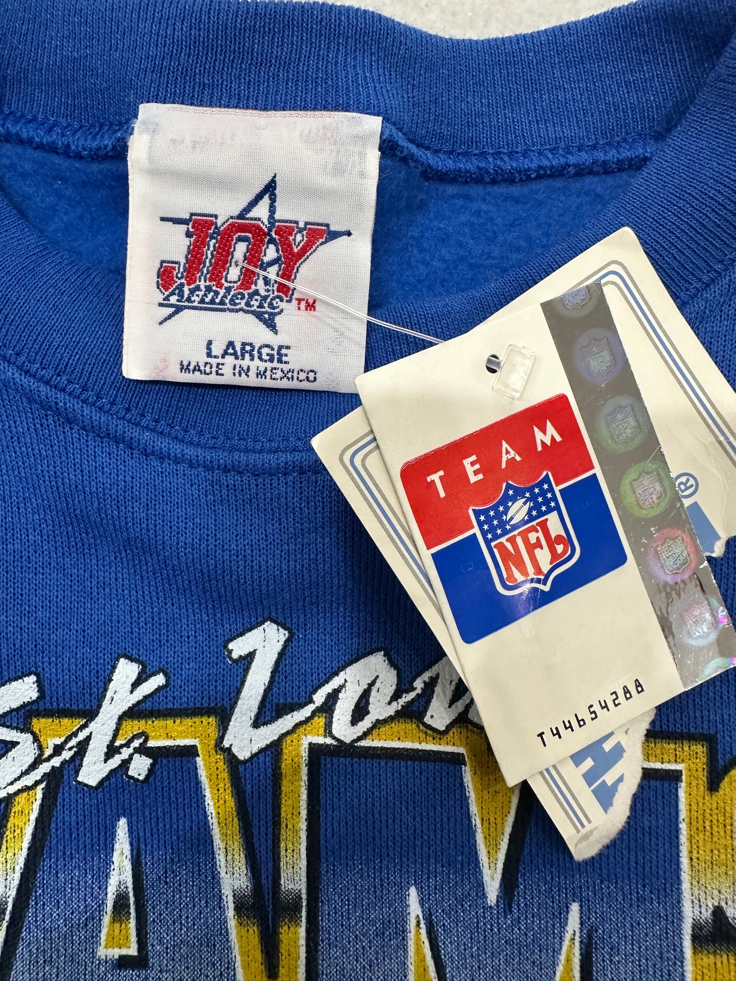 (Kids Large) 90s St.Louis Rams Sweater