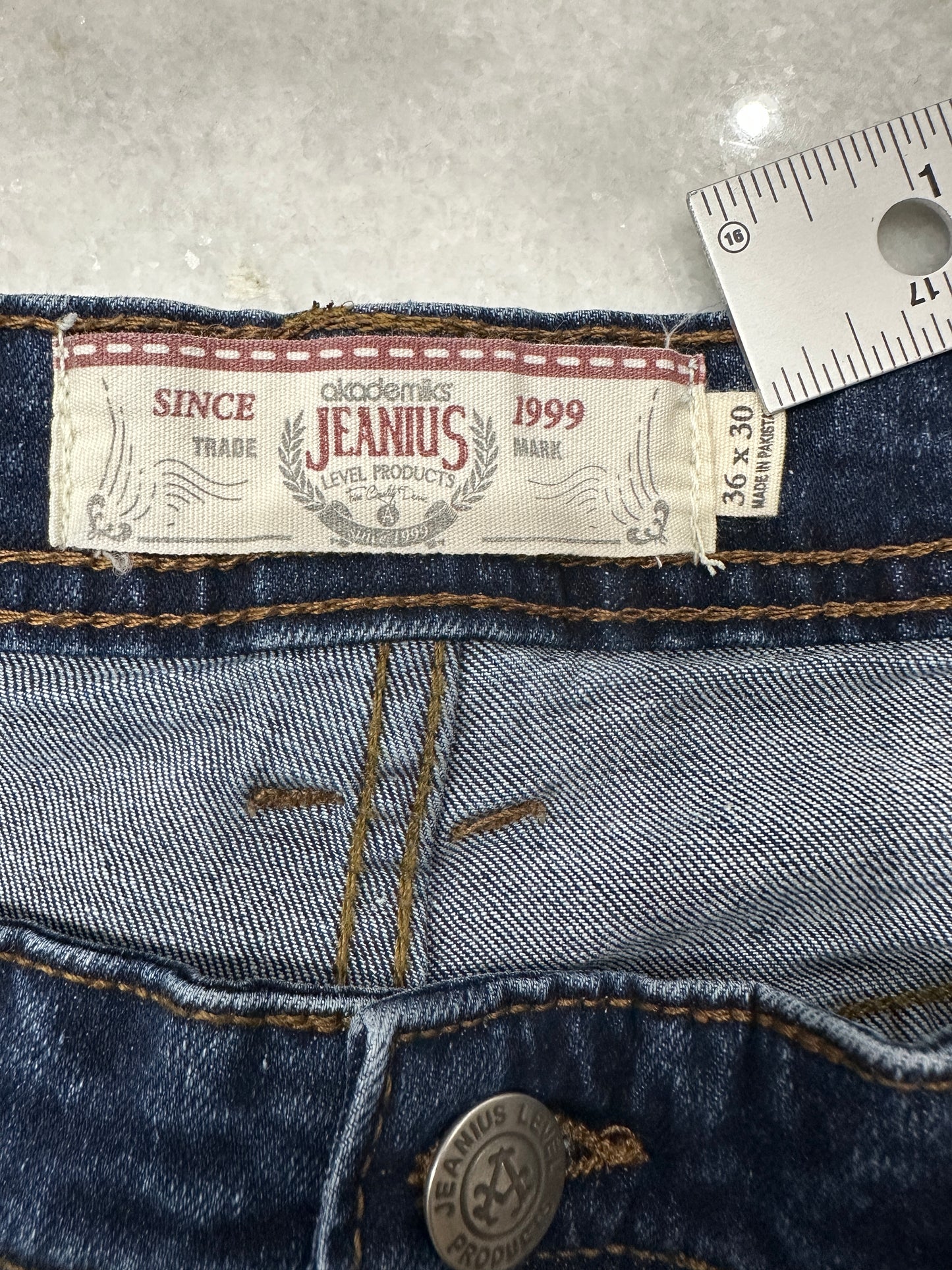 (Mens 36 x 30) Blue Akademiks Jeans