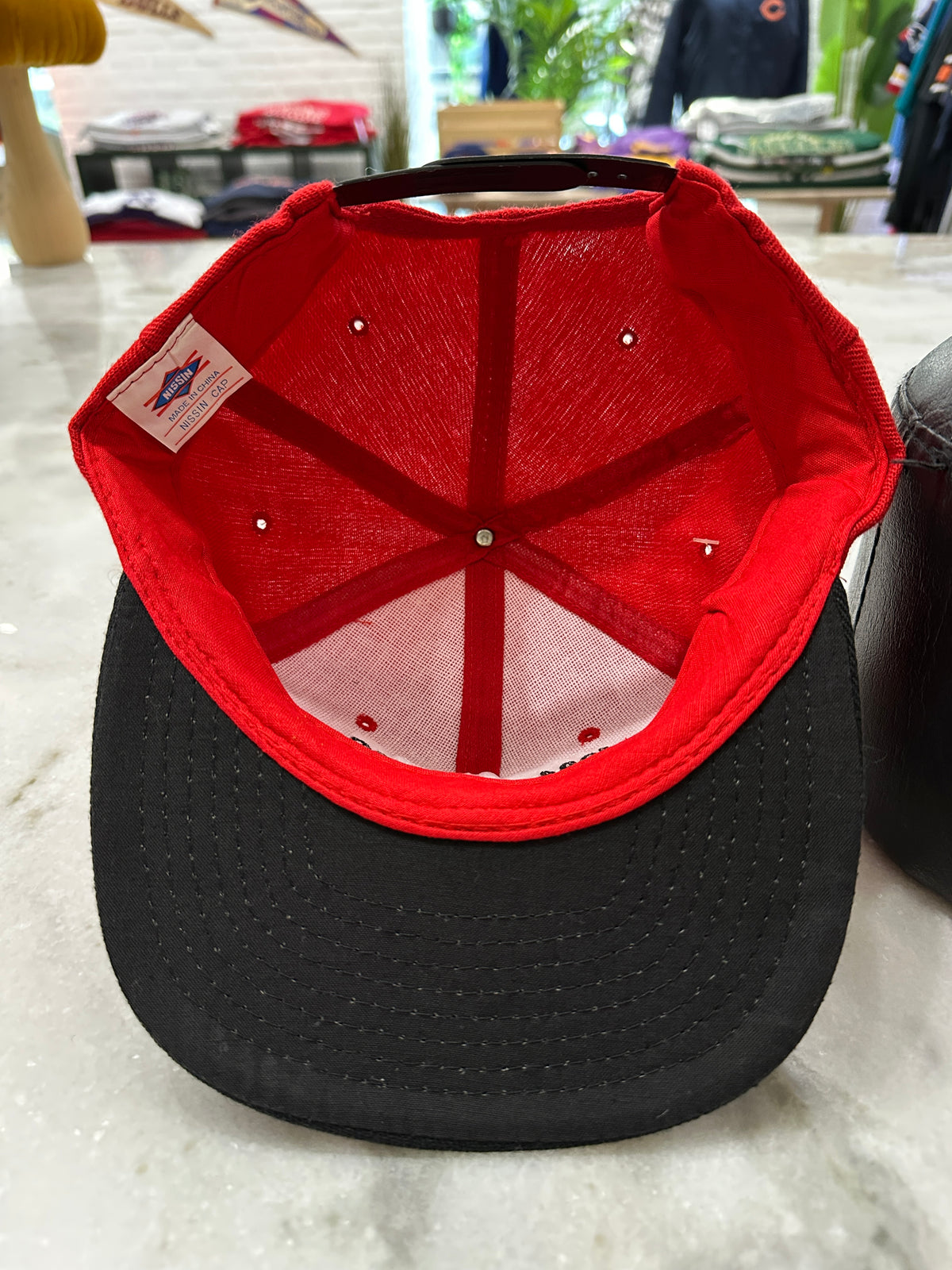 1994 Wisconsin University Rose Bowl Champs Snap-Back Hat 007