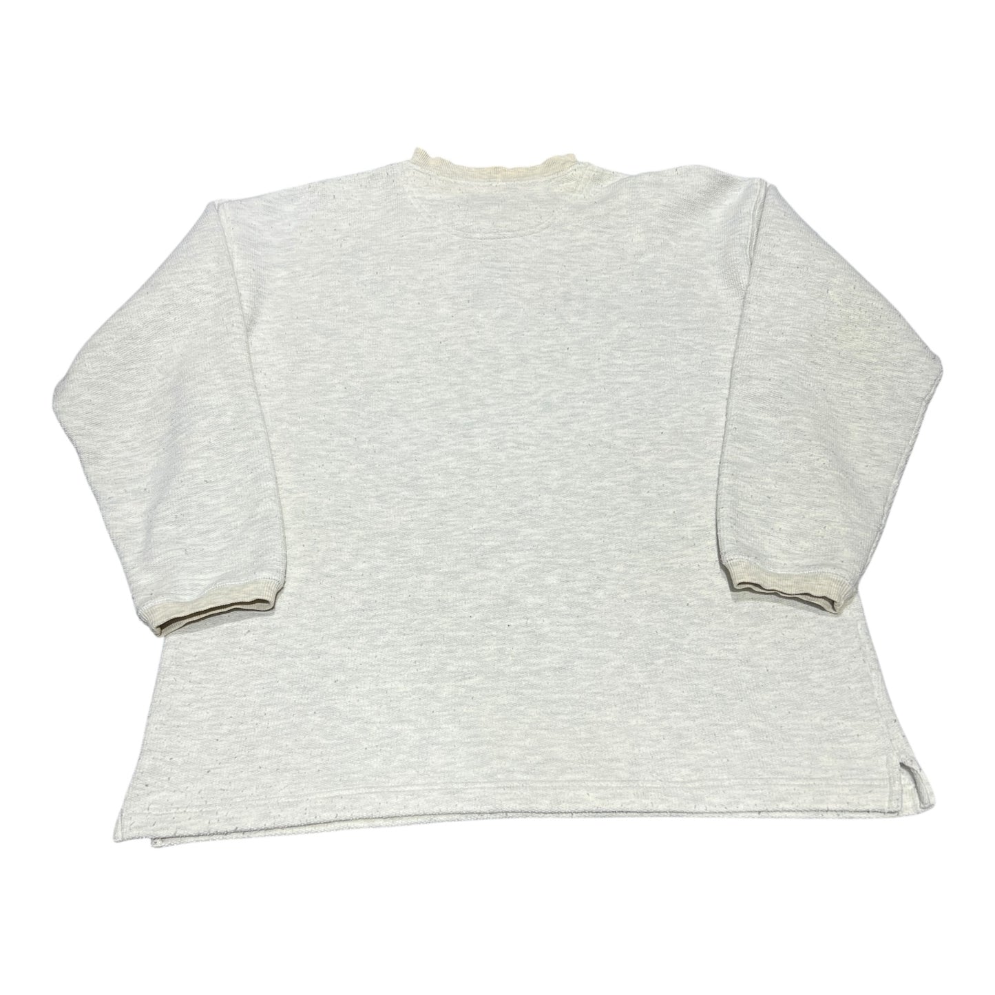 (Mens Large) 90s Alaska Bear Henley Sweater