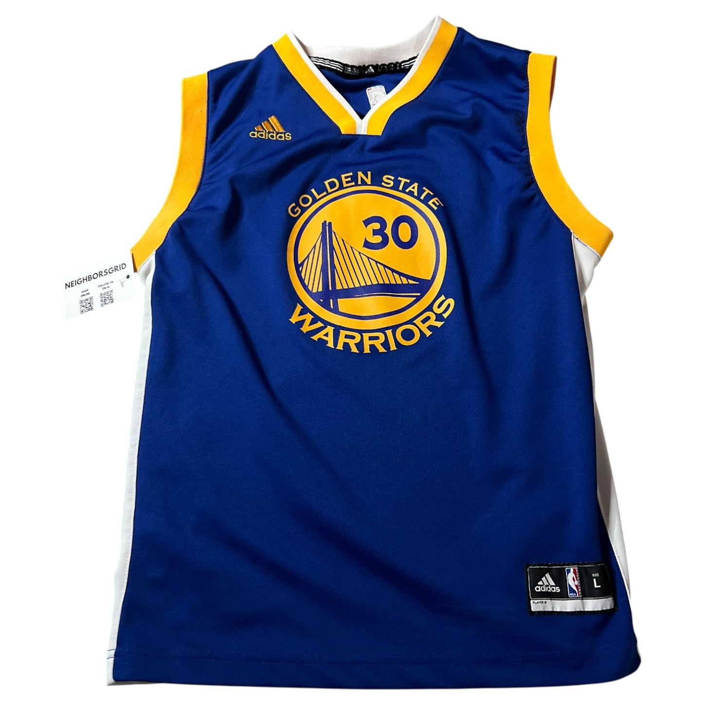 (Kids Large) Stephen Curry Jersey Golden State Warriors