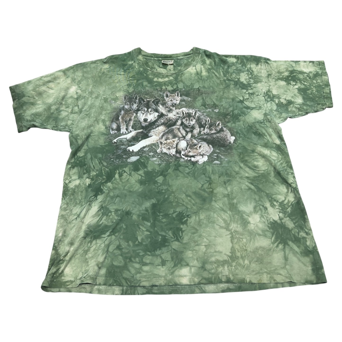 (Mens 2XL) 90s Wolf Shirt