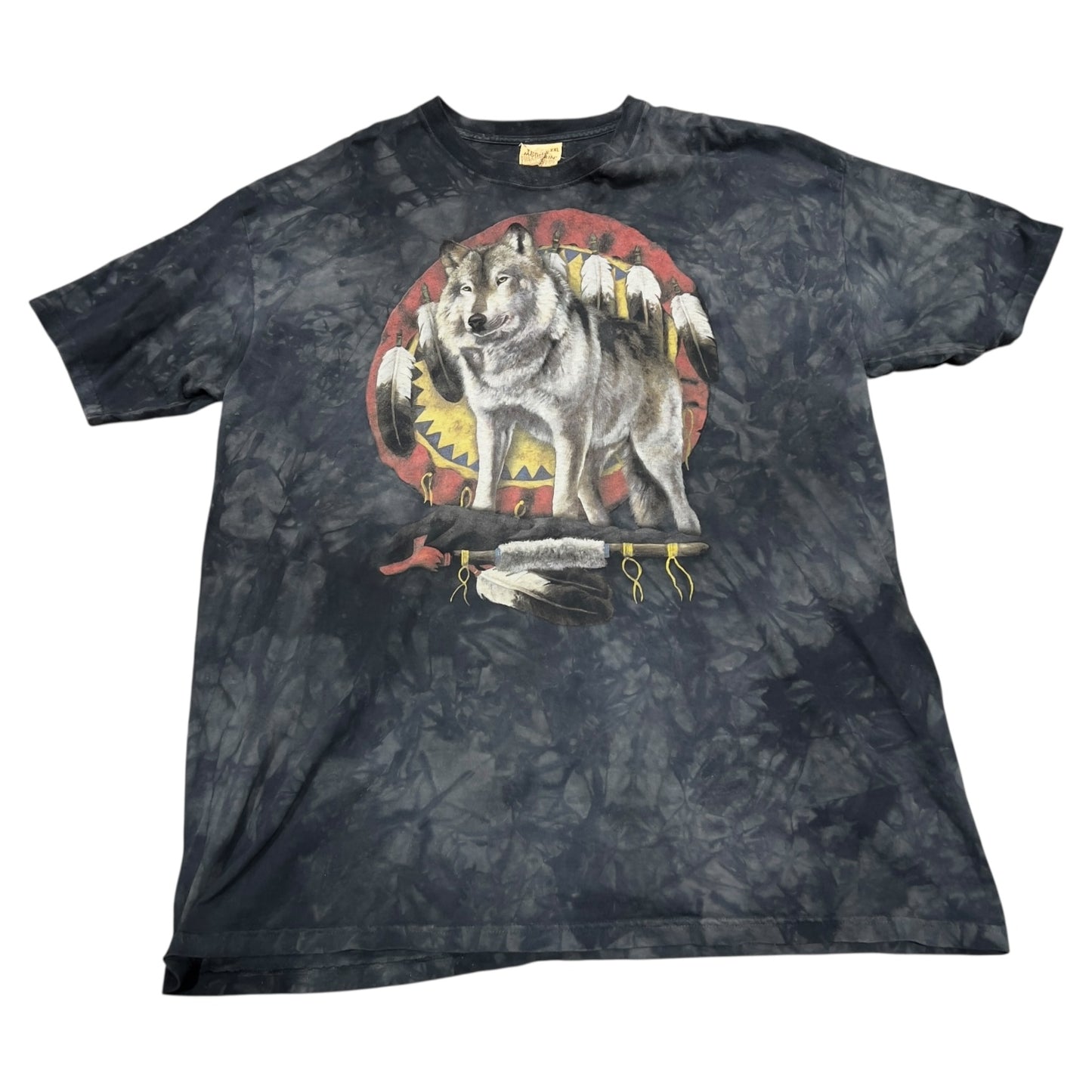 (Mens 2XL) 90s Wolf Shirt