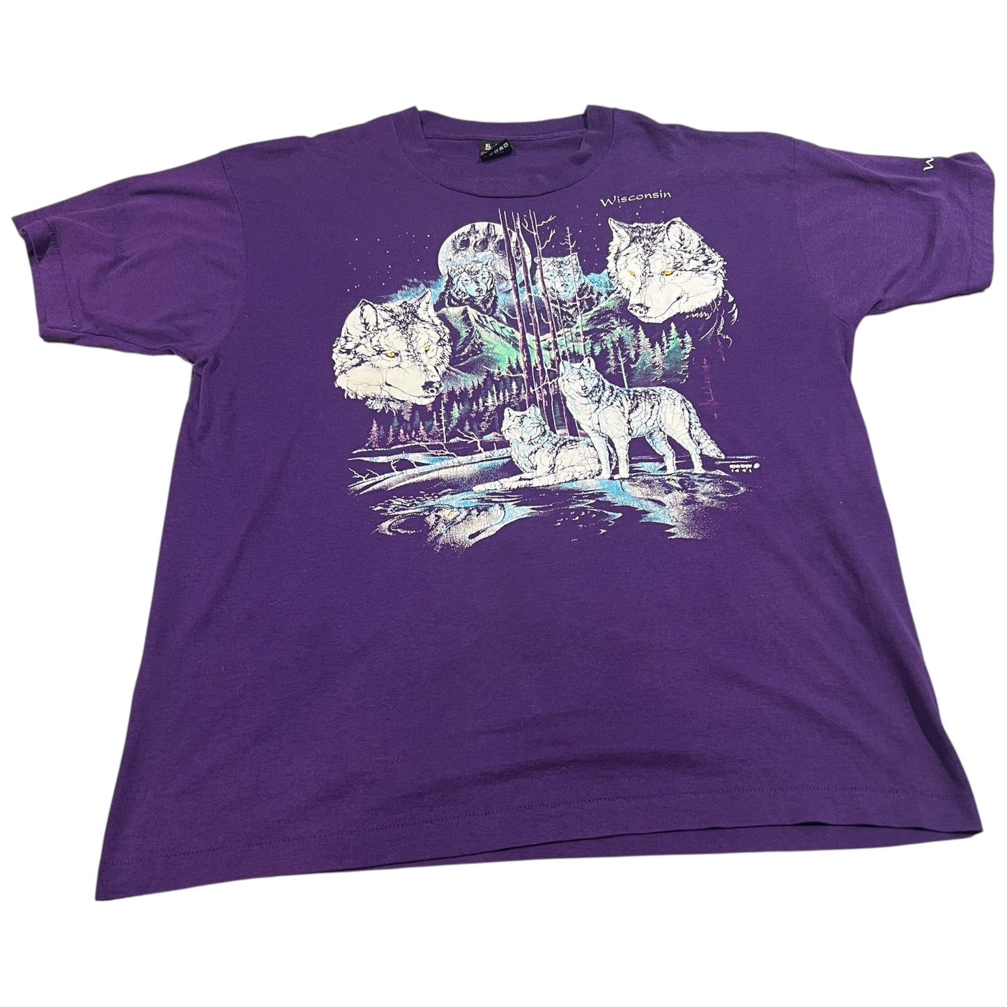 (Mens XL) 1991 Wolf Shirt