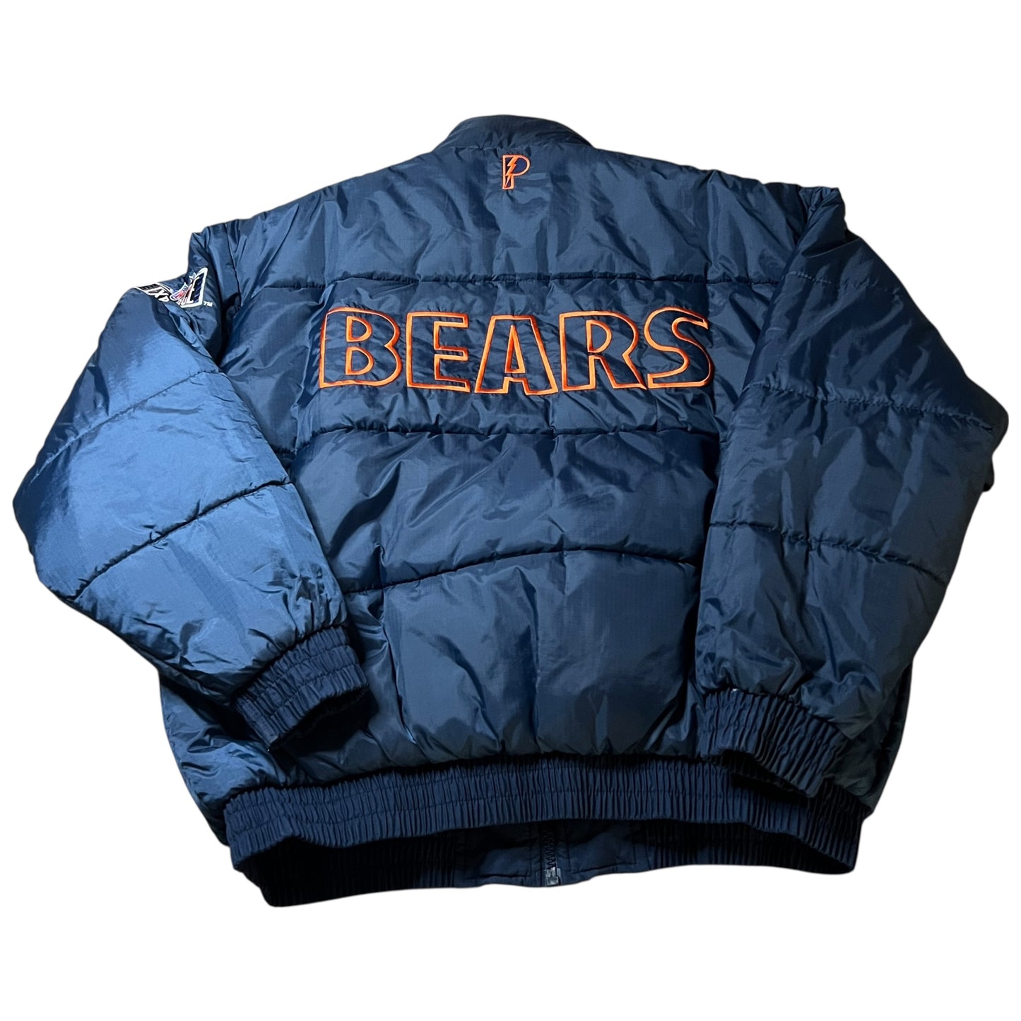 (Mens 2XL) 90s Chicago Bears Puffer Jacket