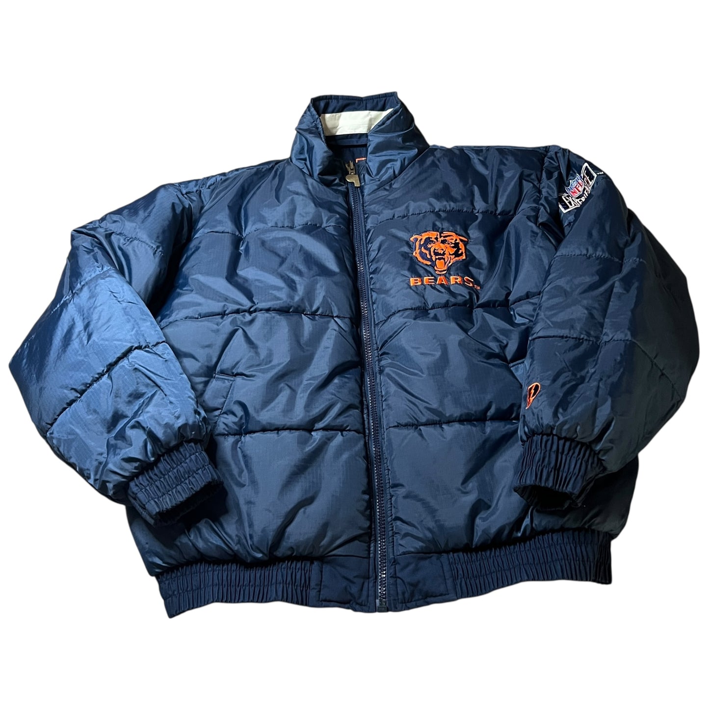 (Mens 2XL) 90s Chicago Bears Puffer Jacket