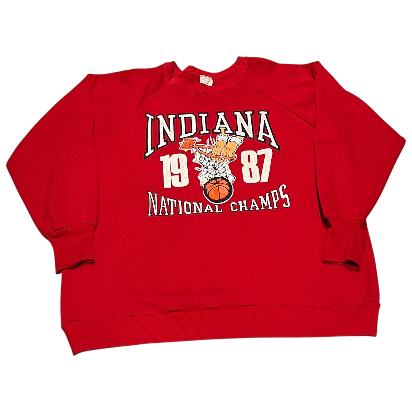 (Mens 2XL) 1987 Indiana University Basketball Sweater