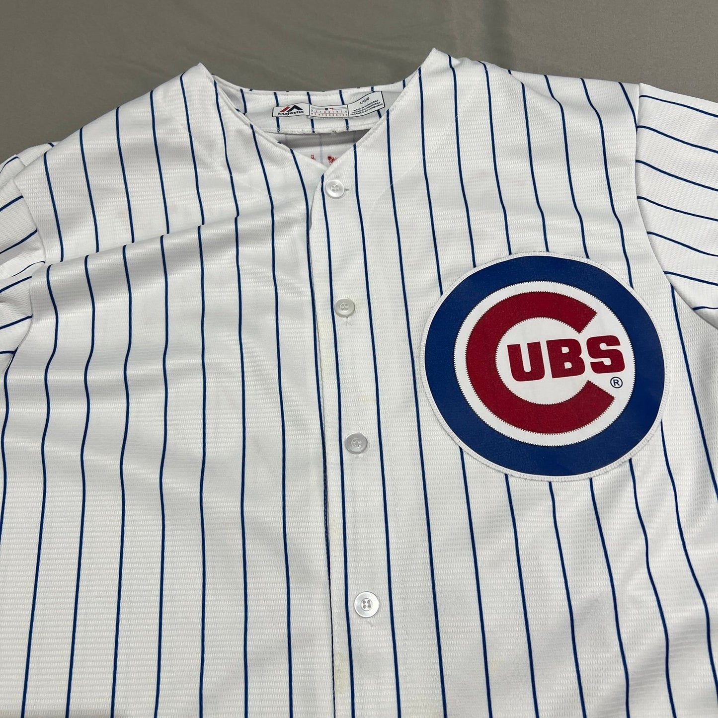 Majestic Kris Bryant Chicago Cubs World Series Champions Jersey #17 Mens Large