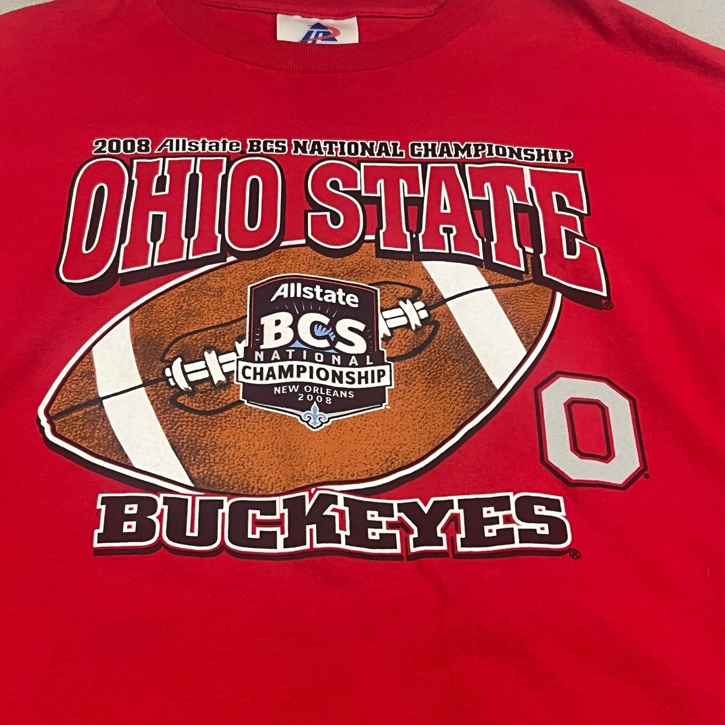Ohio State Buckeyes 2008 Allstate BCS National Championship Shirt Mens Large