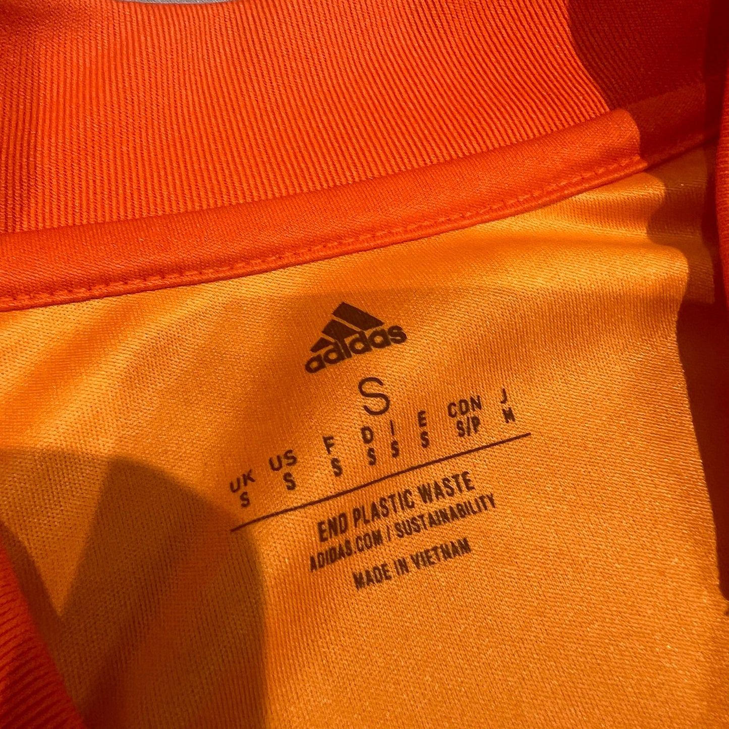 Adidas Condivo 22 Long Sleeve Goal Keeper Soccer Shirt Jersey Mens Small Orange