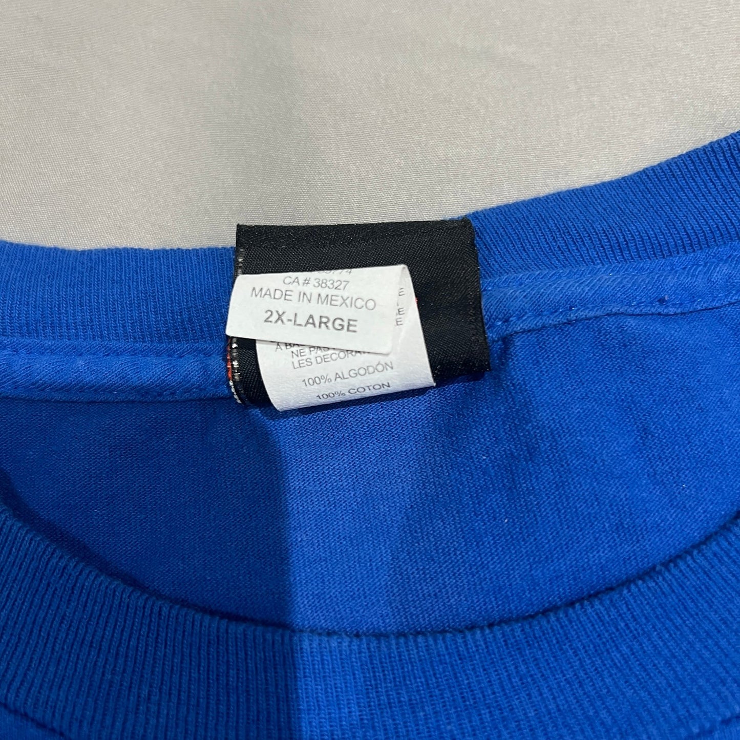 Harley Davidson Mauston Shirt Mens 2XL XXL Short Sleeve Blue Motorcycle Biker