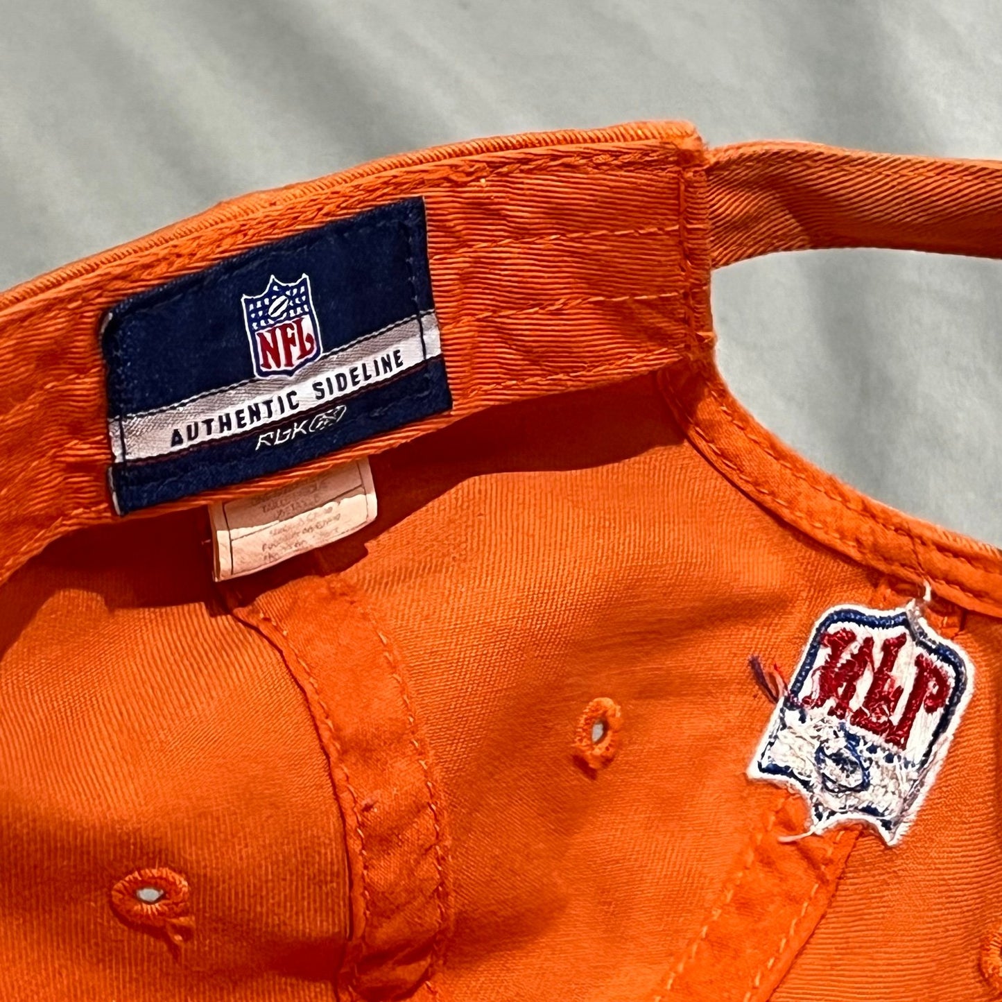 Reebok Cincinnati Bengals NFL Hat Adjustable Orange Cap Embroidered