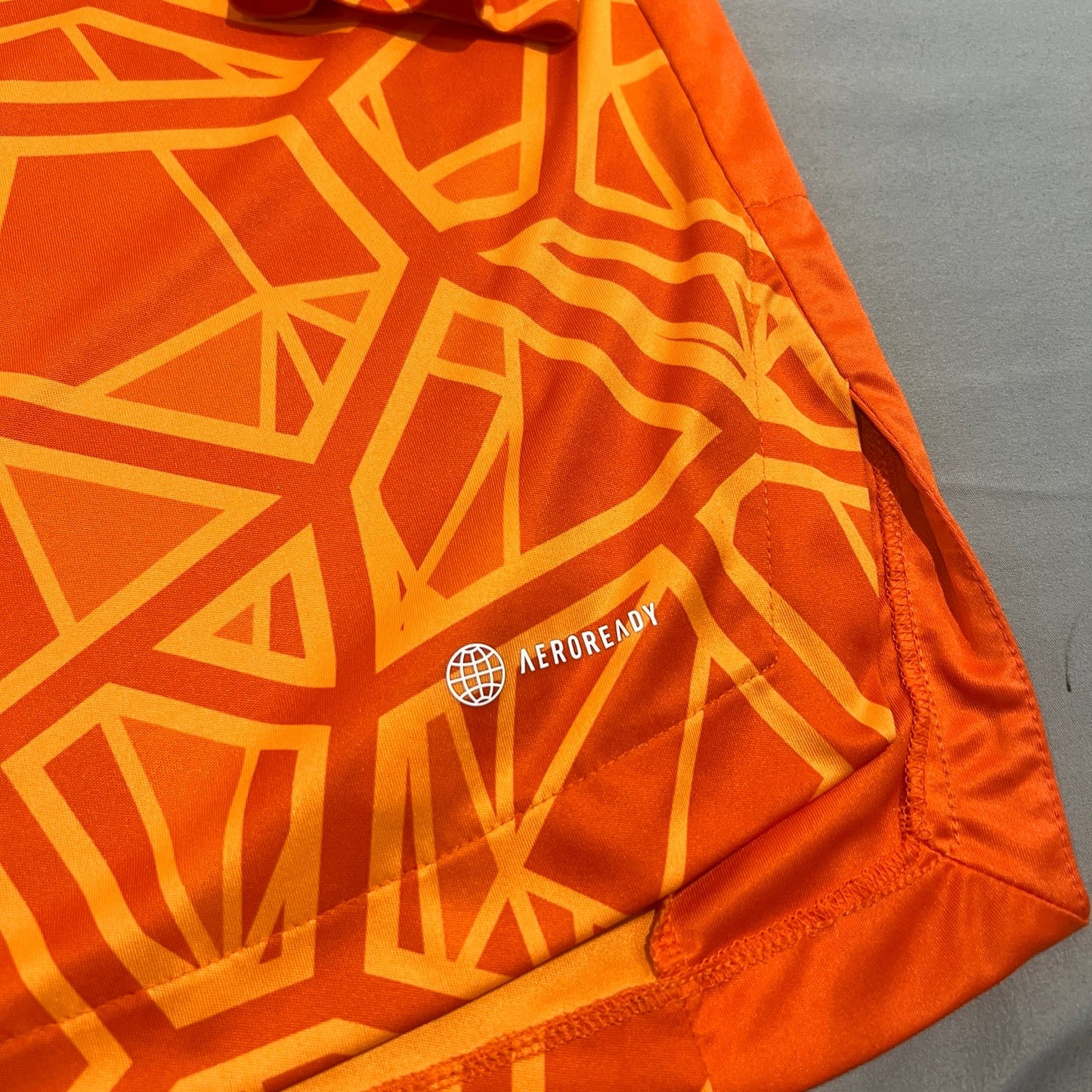 Adidas Condivo 22 Long Sleeve Goal Keeper Soccer Shirt Jersey Mens Small Orange
