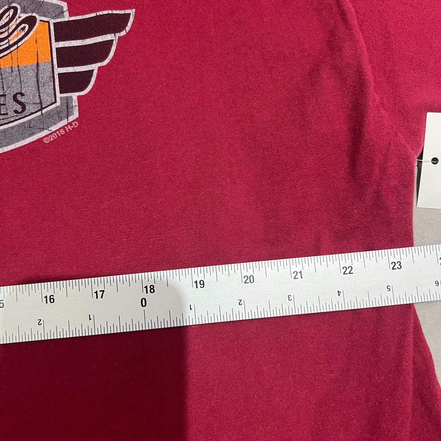 Harley Davidson Geneva New York Shirt Mens 2XL XXL Short Sleeve Red