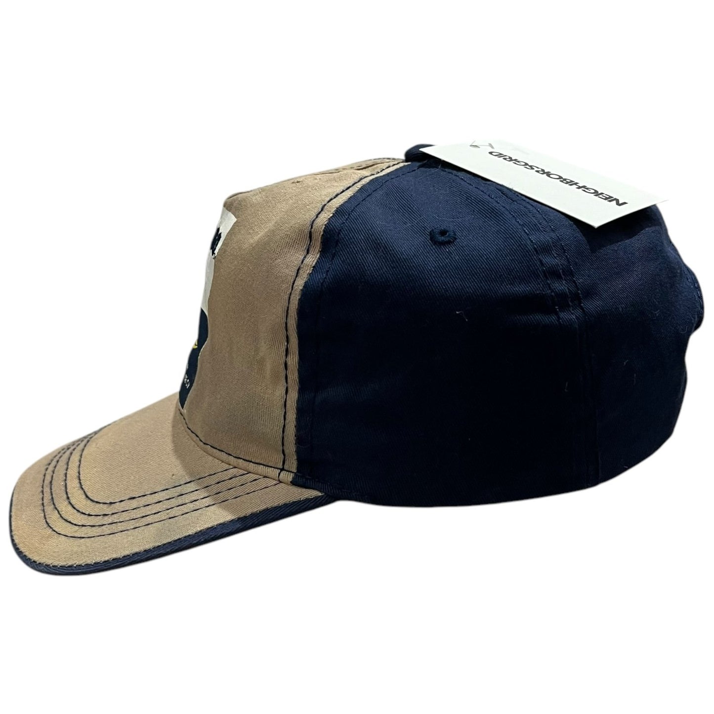 Corona Extra Beer Hat Strapback Cap Blue Brown Label Graphic