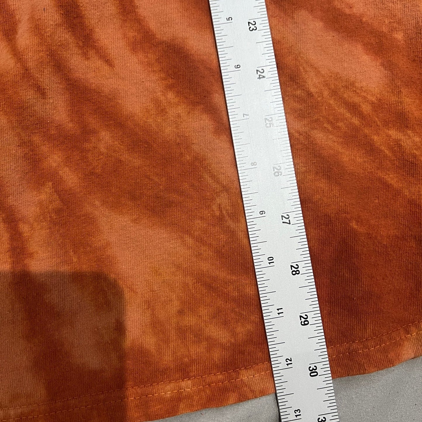 Vintage Harley Davidson Tie Dye Sleeveless Tank Top Shirt Mens XL Eagle Orange