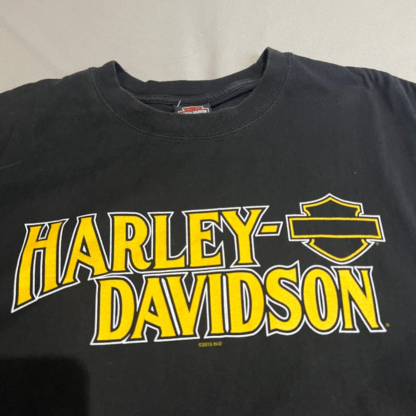 Harley Davidson Des Moines Big Barn Shirt Mens 2XL XXL Sleeveless Tank Top Black