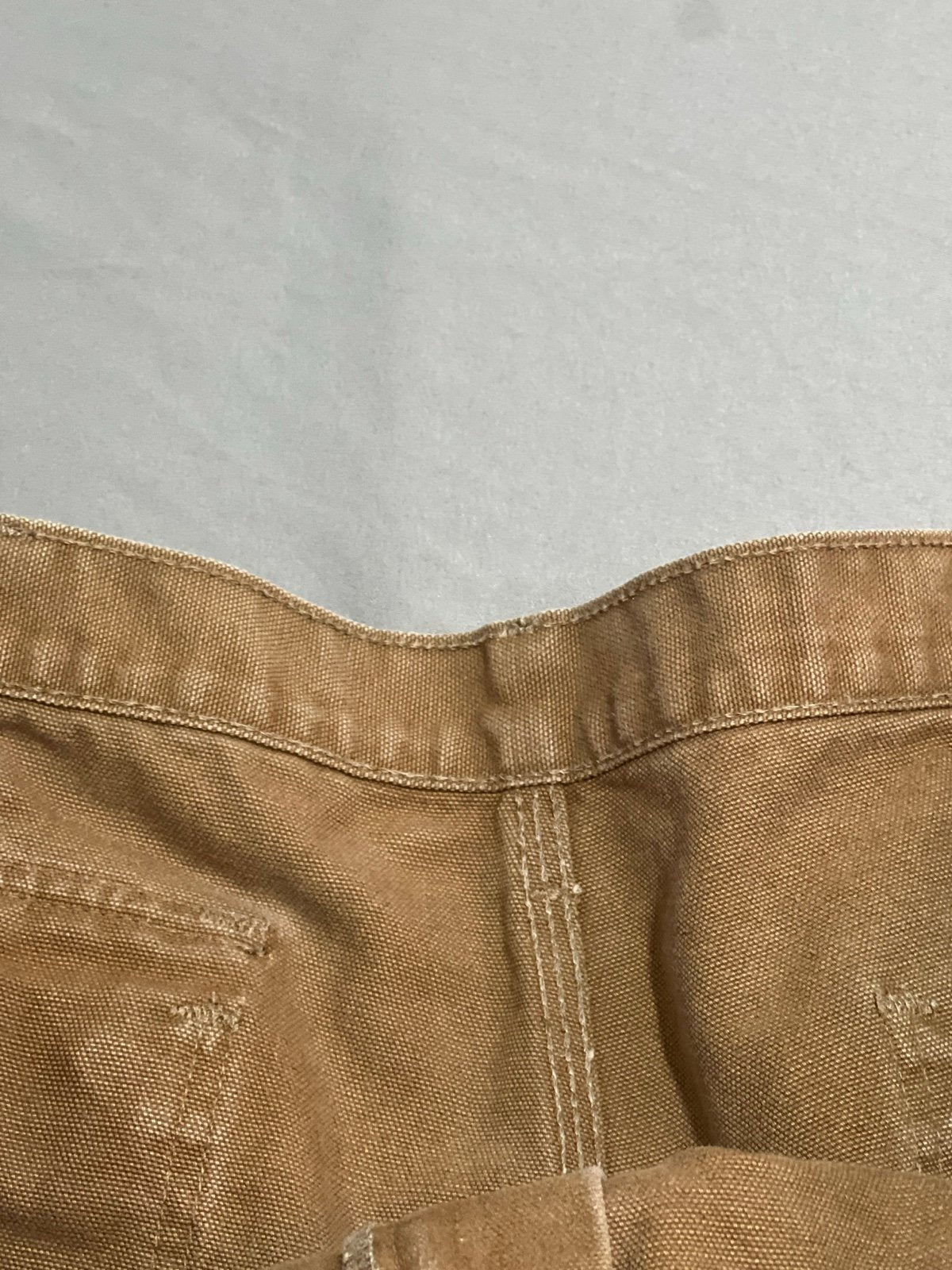 Carhartt Cargo Carpenter Shorts Mens 40 B81 BRN Duck Workwear Tan Brown