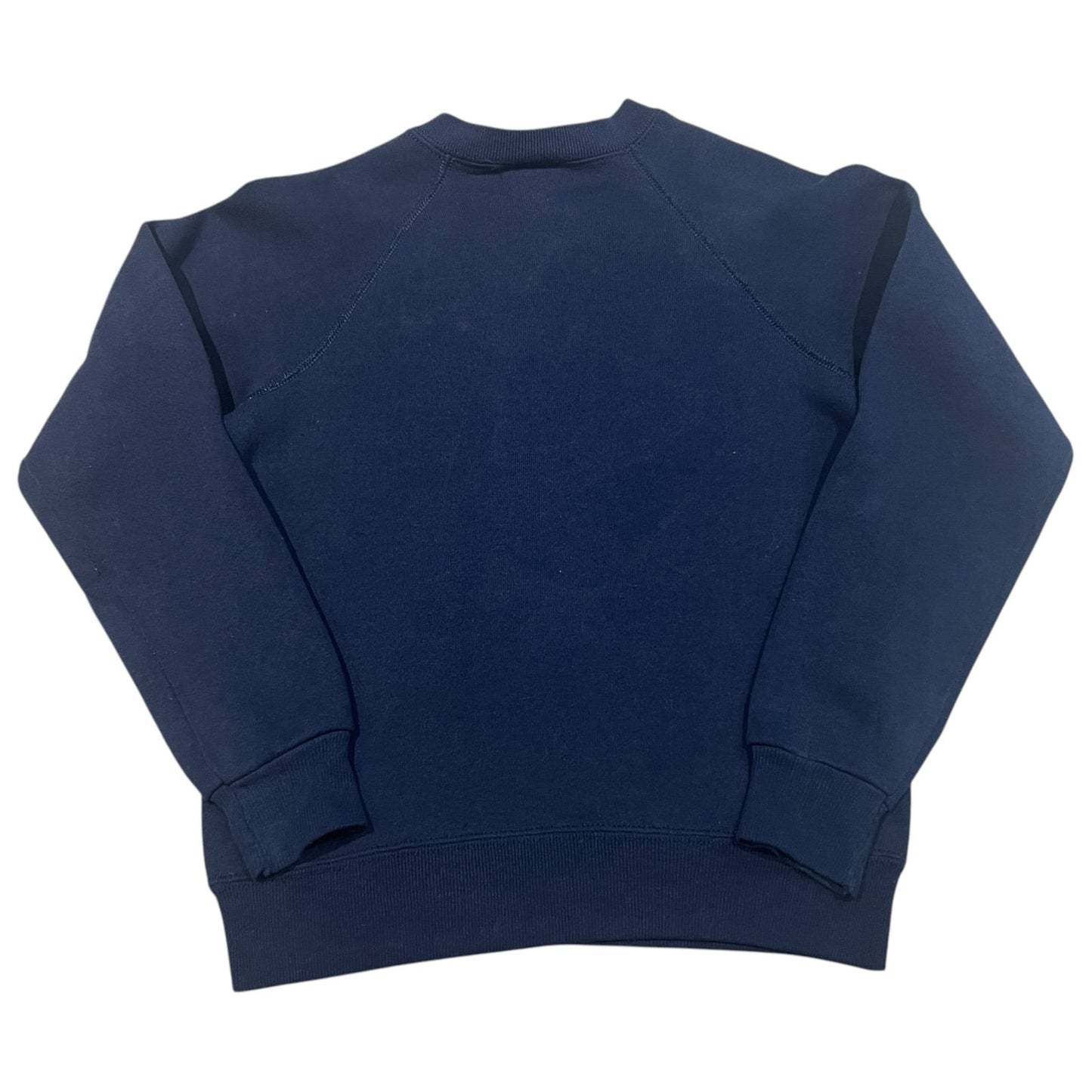 Vintage Loyola University Crewneck Sweater Kids Youth Medium Pullover Blue NCAA