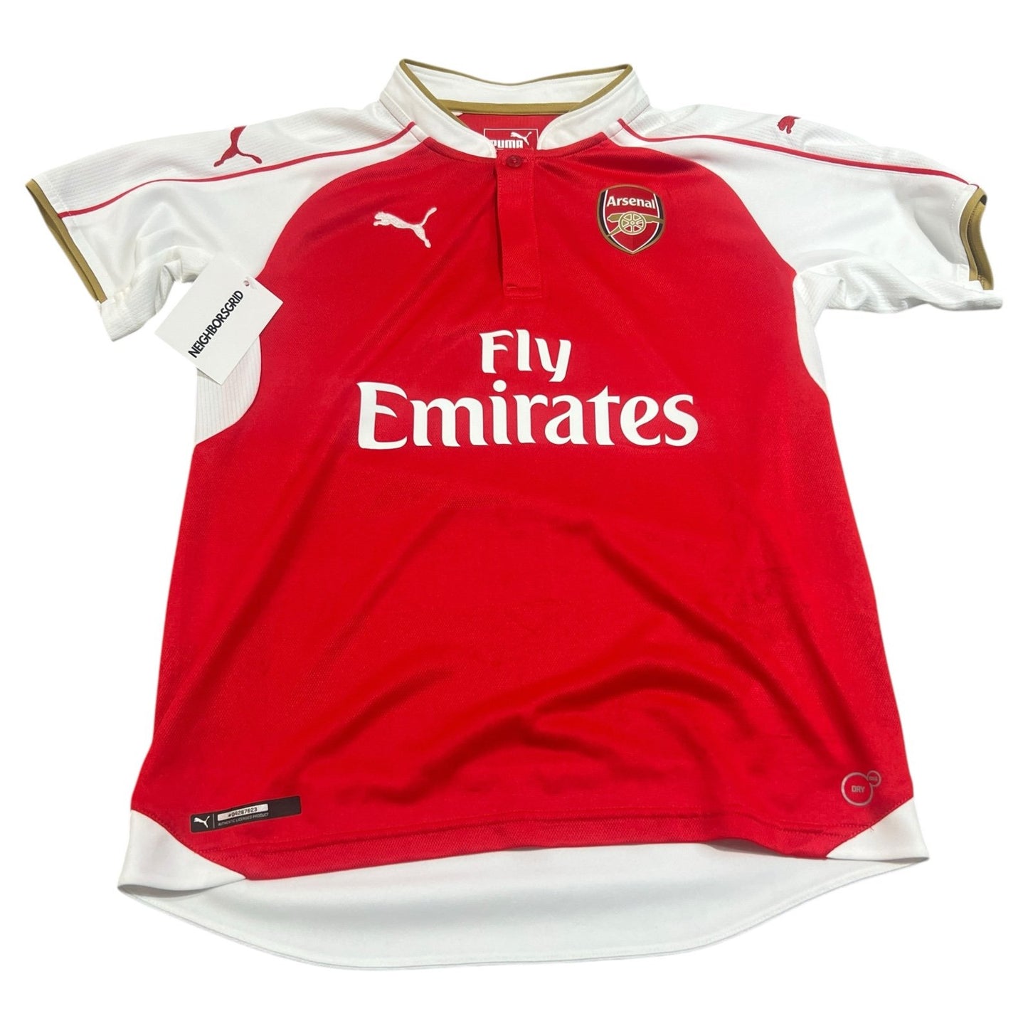 Puma Arsenal 2015/2016 Home Football Shirt Jersey Youth Large Soccer Red