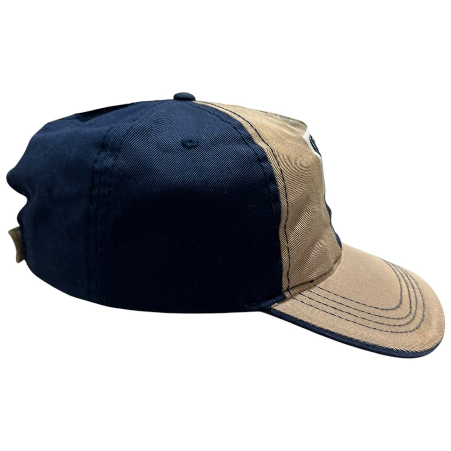 Corona Extra Beer Hat Strapback Cap Blue Brown Label Graphic