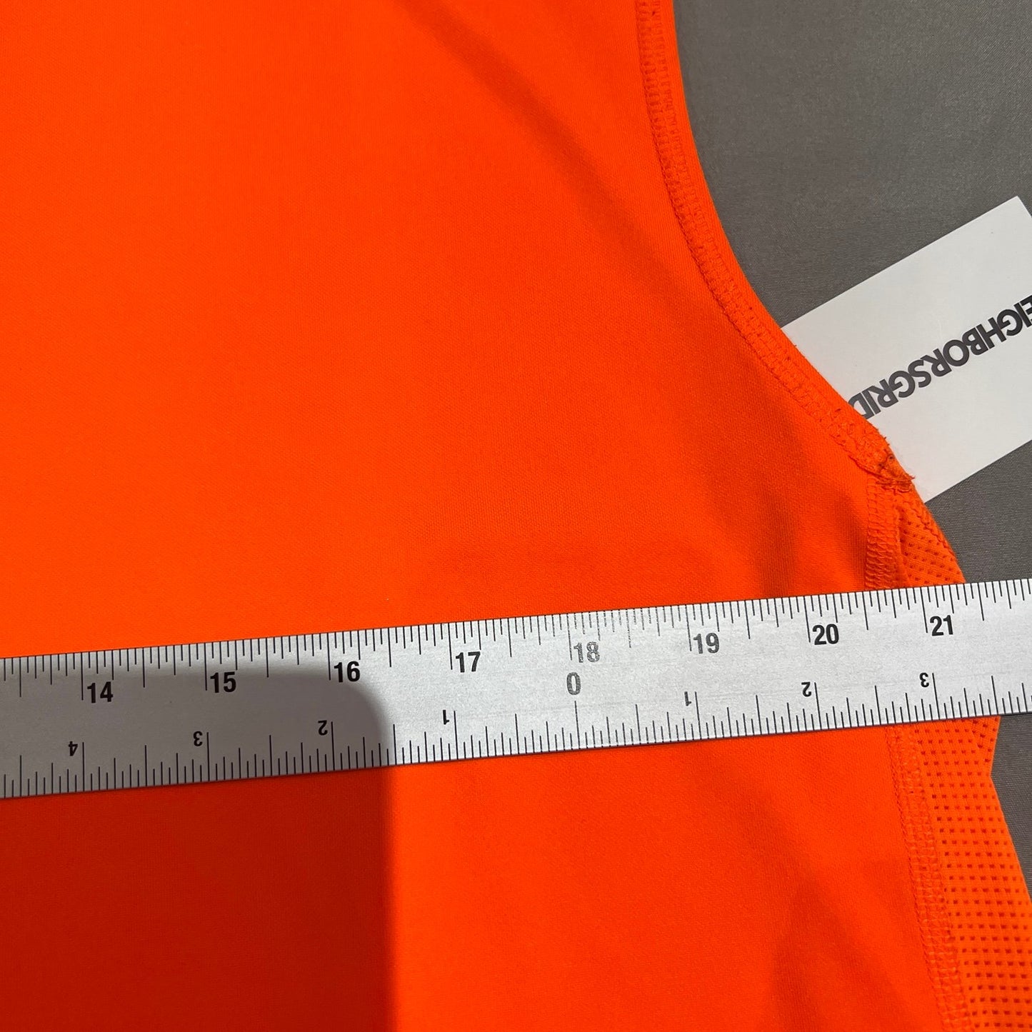 Harley Davidson Sleeveless Tank Top Shirt Womens 2XL XXL Quincy Orange