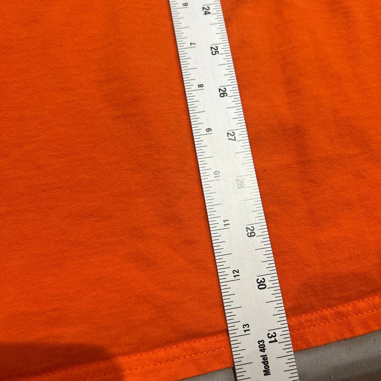Harley Davidson Hanes Vehicle City Flint Mens 2XL XXL Orange Short Sleeve