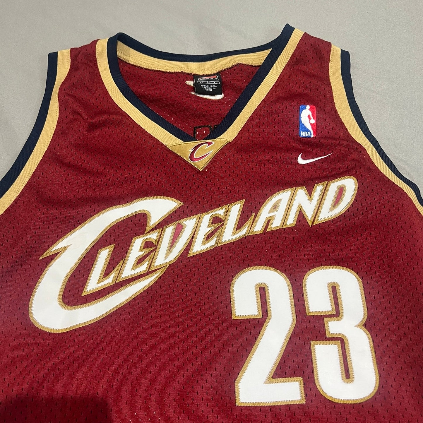 Lebron James Cleveland Cavaliers Nike NBA Jersey #23 Mens XL Stitch Sewn Red