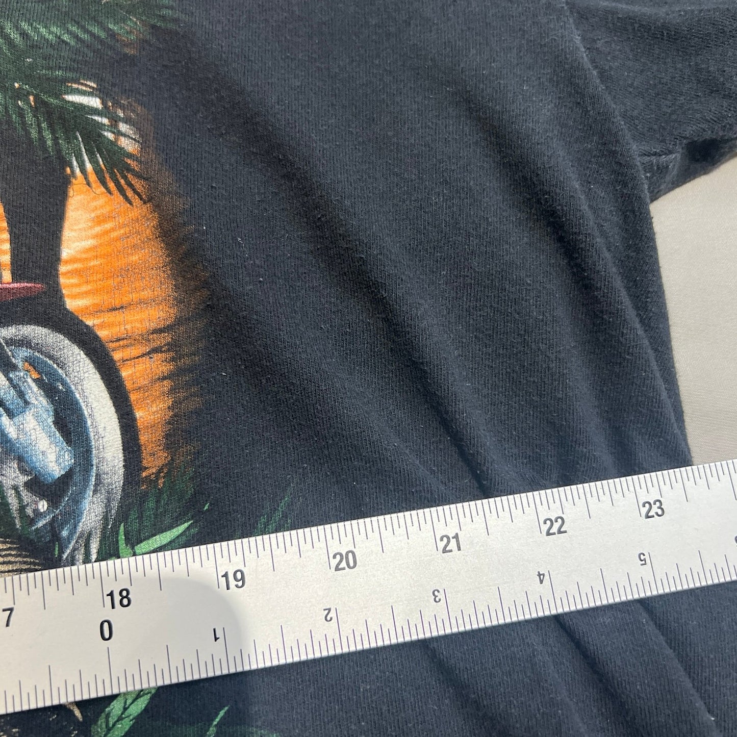 Harley Davidson Jamaica Shirt Mens 2XL XXL Black Short Sleeve Motorcycle Graphic