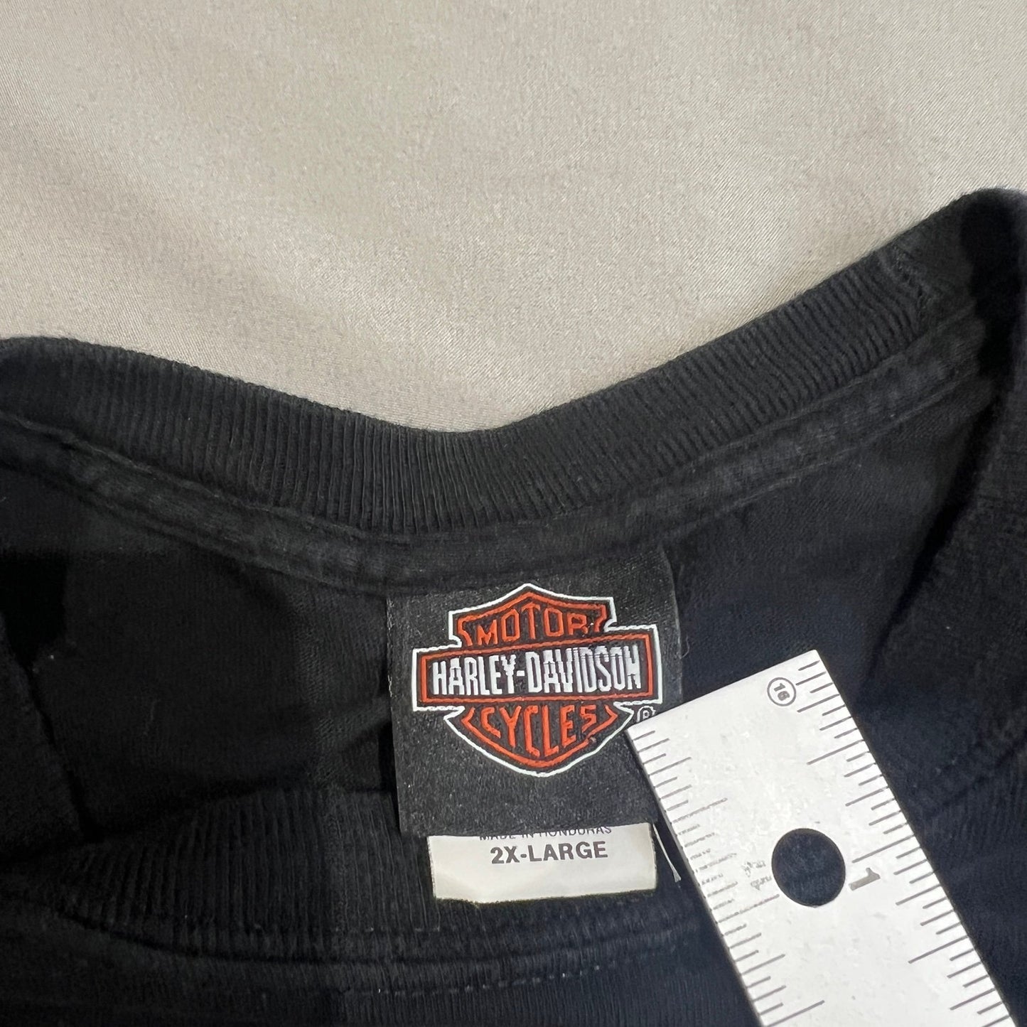 Harley Davidson Bloomsburg Vreelands 20th Anniversary Shirt Mens 2XL XXL Black